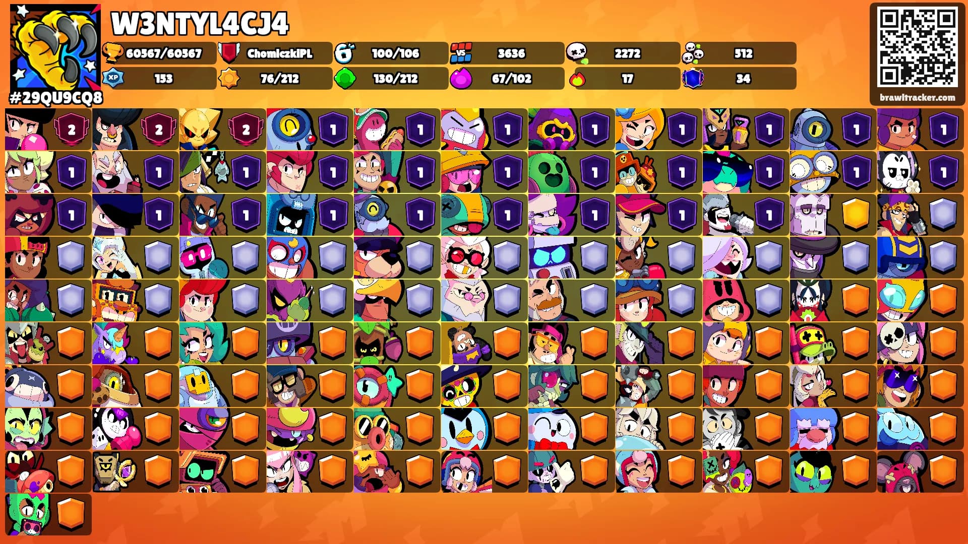 W3NTYL4CJ4's Ranks