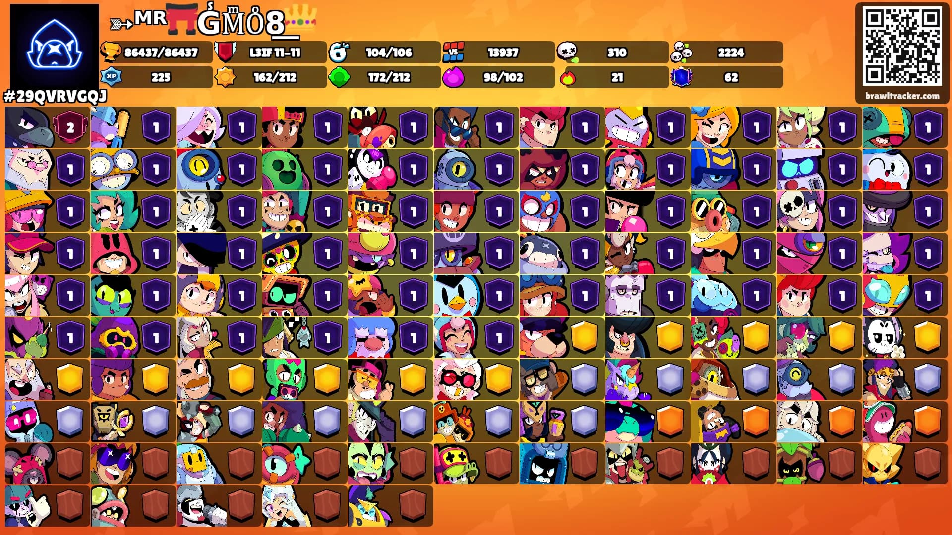 ➳ᴹᴿ⛩️G̾MͫOͦ8͟👑's Ranks