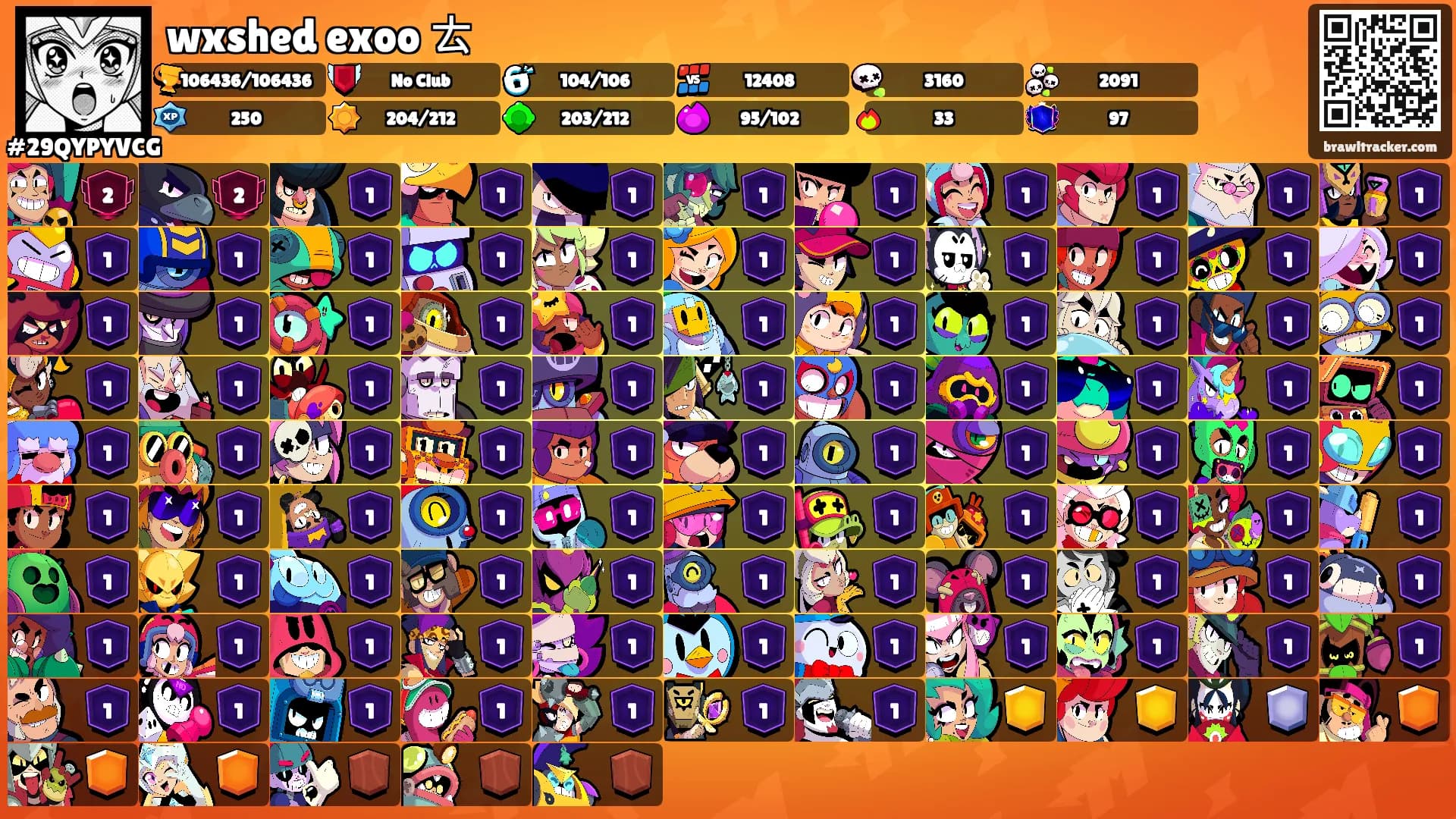 wxshed exoo ㄊ's Ranks