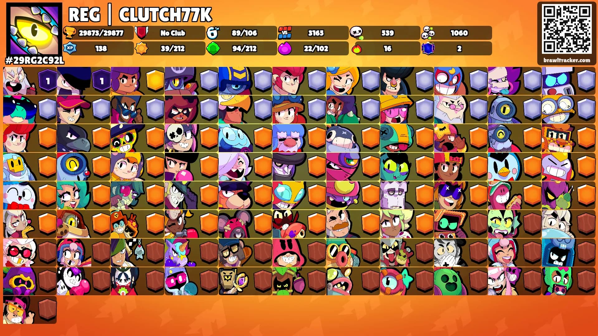 REG | CLUTCH77K's Ranks