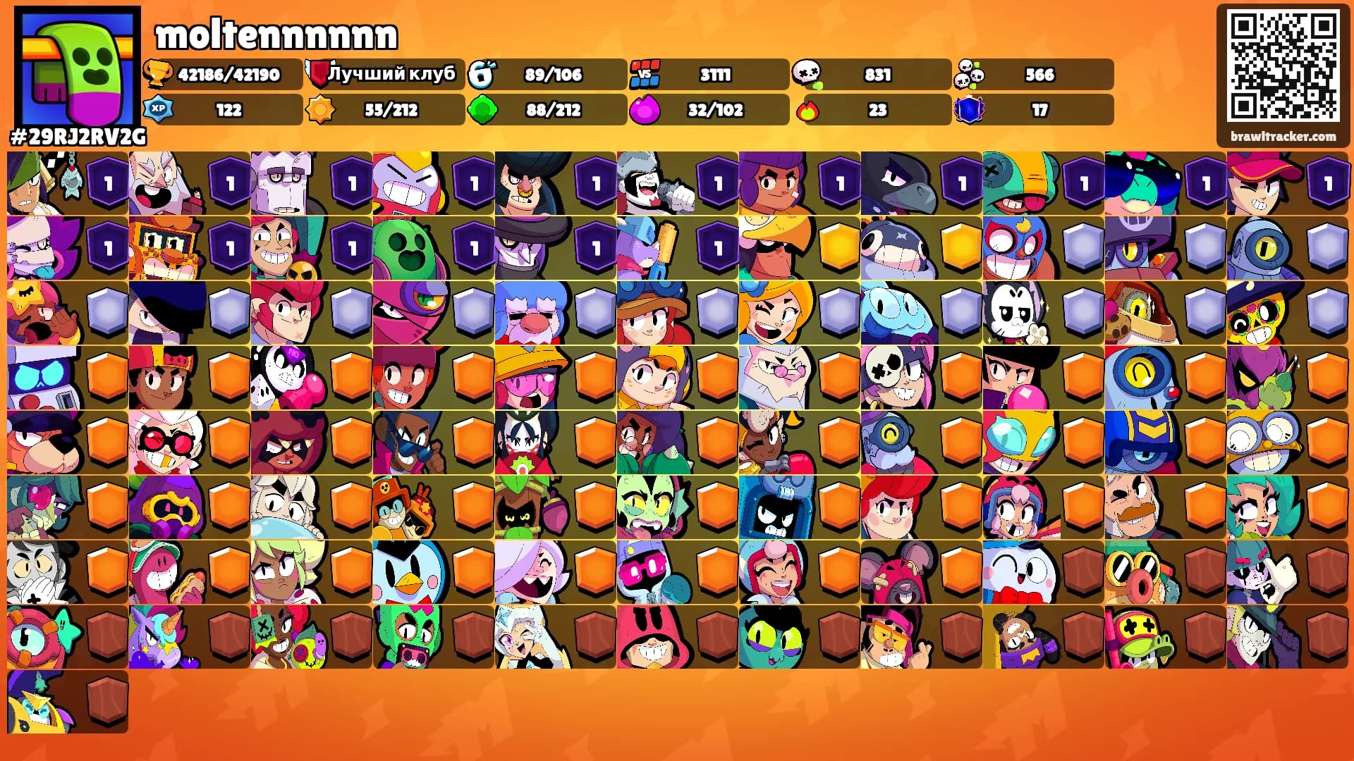 moltennnnnn's Ranks