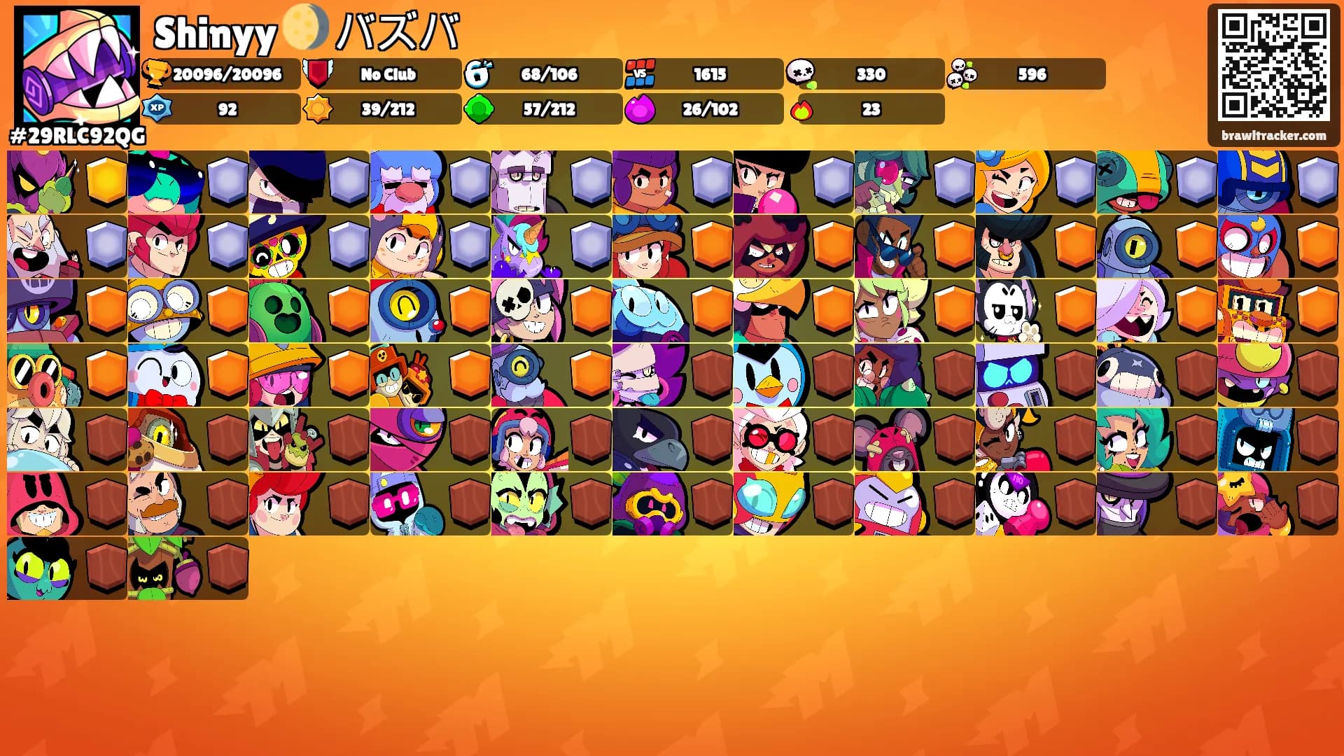 Shinyy 🌖 バズバ's Ranks