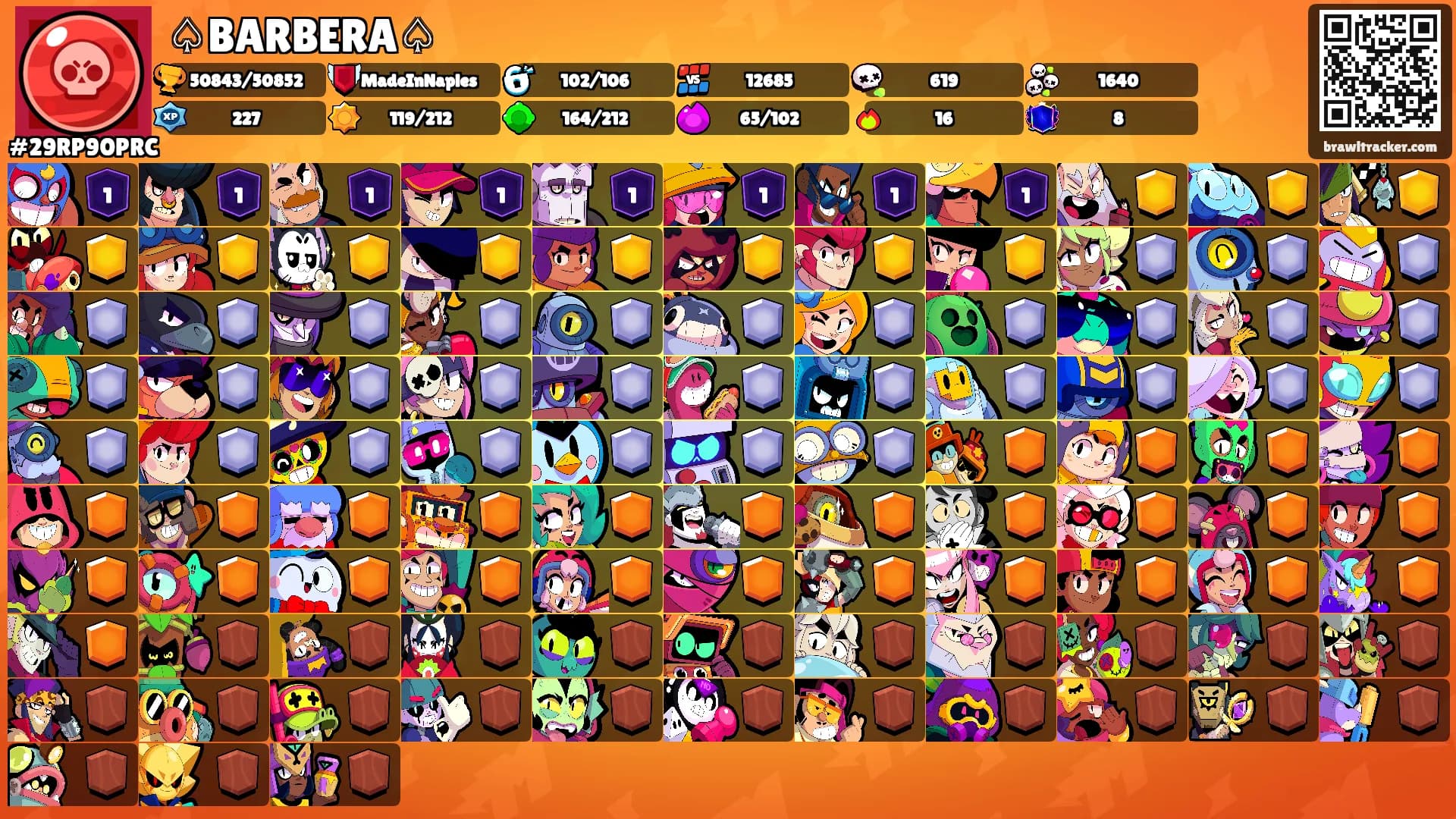 ♤BARBERA♤'s Ranks