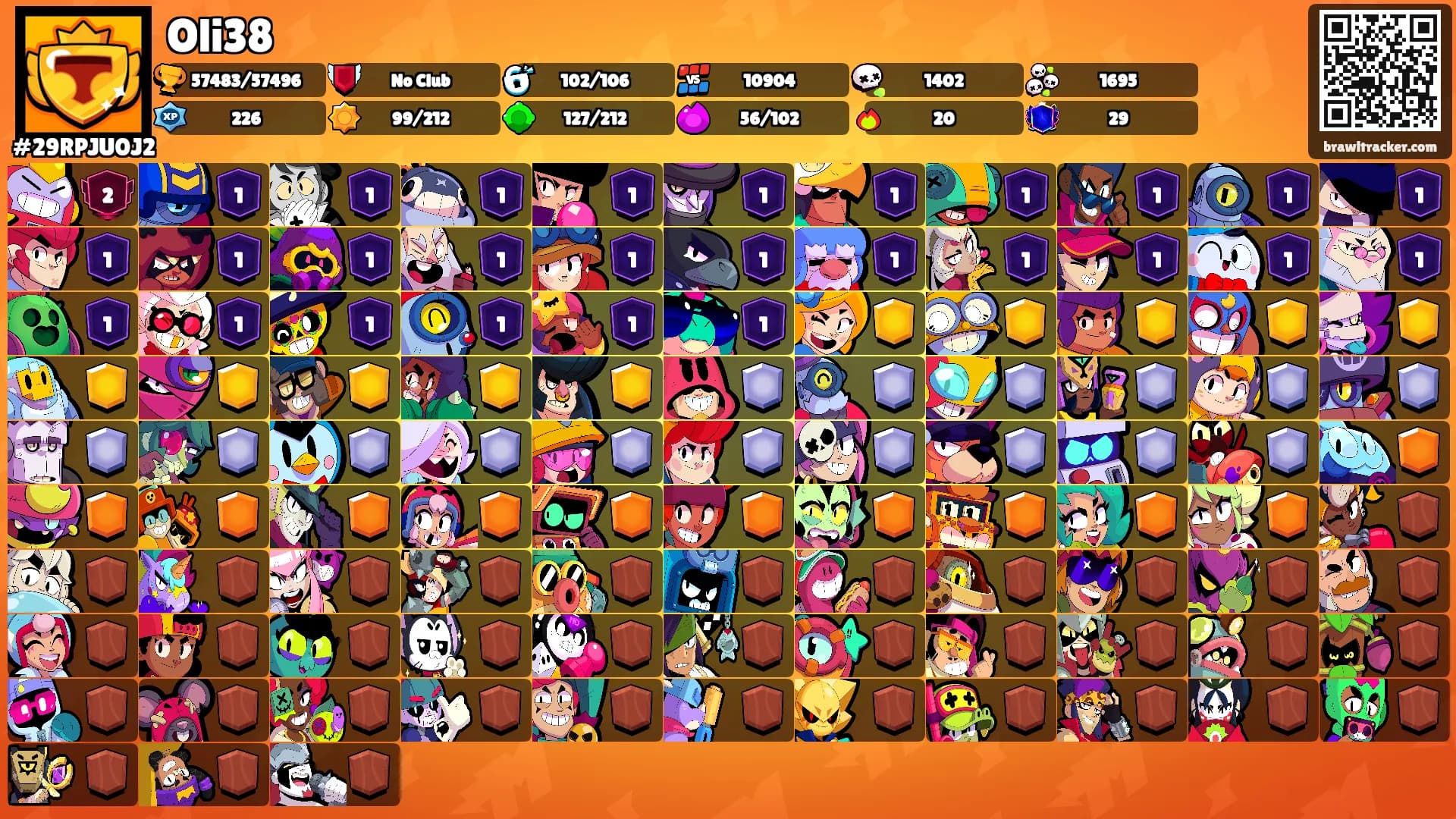 Oli38's Ranks