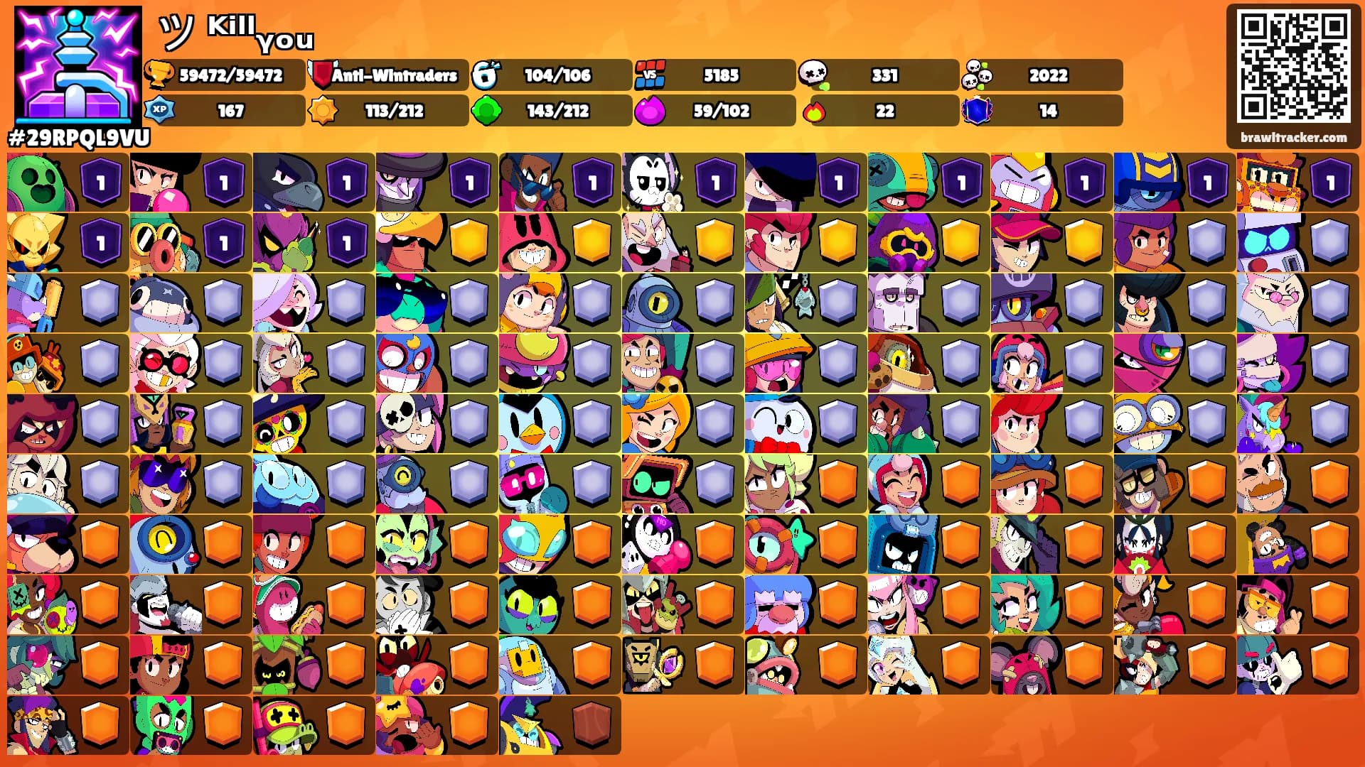ツ ᴷⁱˡˡᵧₒᵤ's Ranks