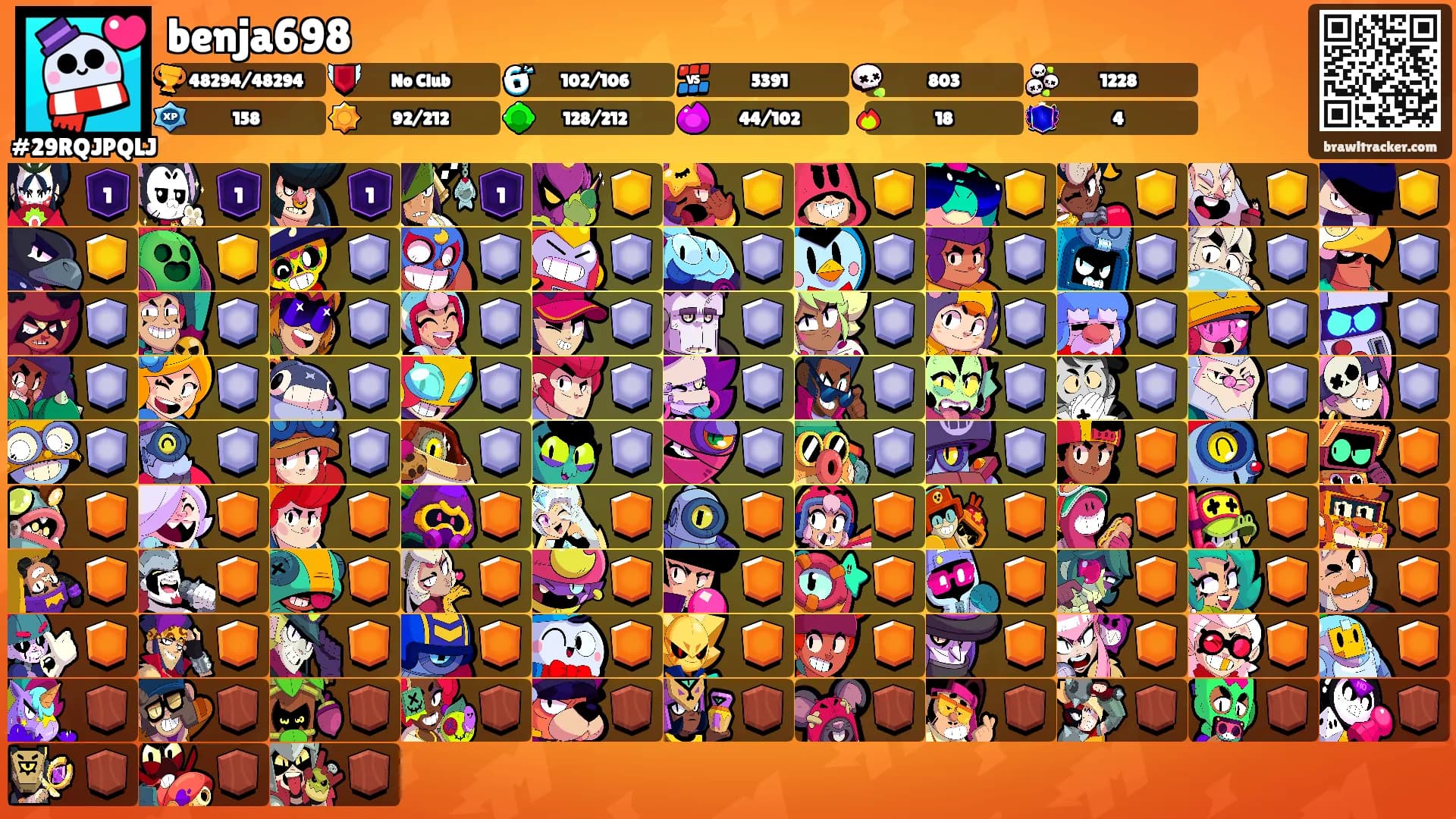 benja698's Ranks