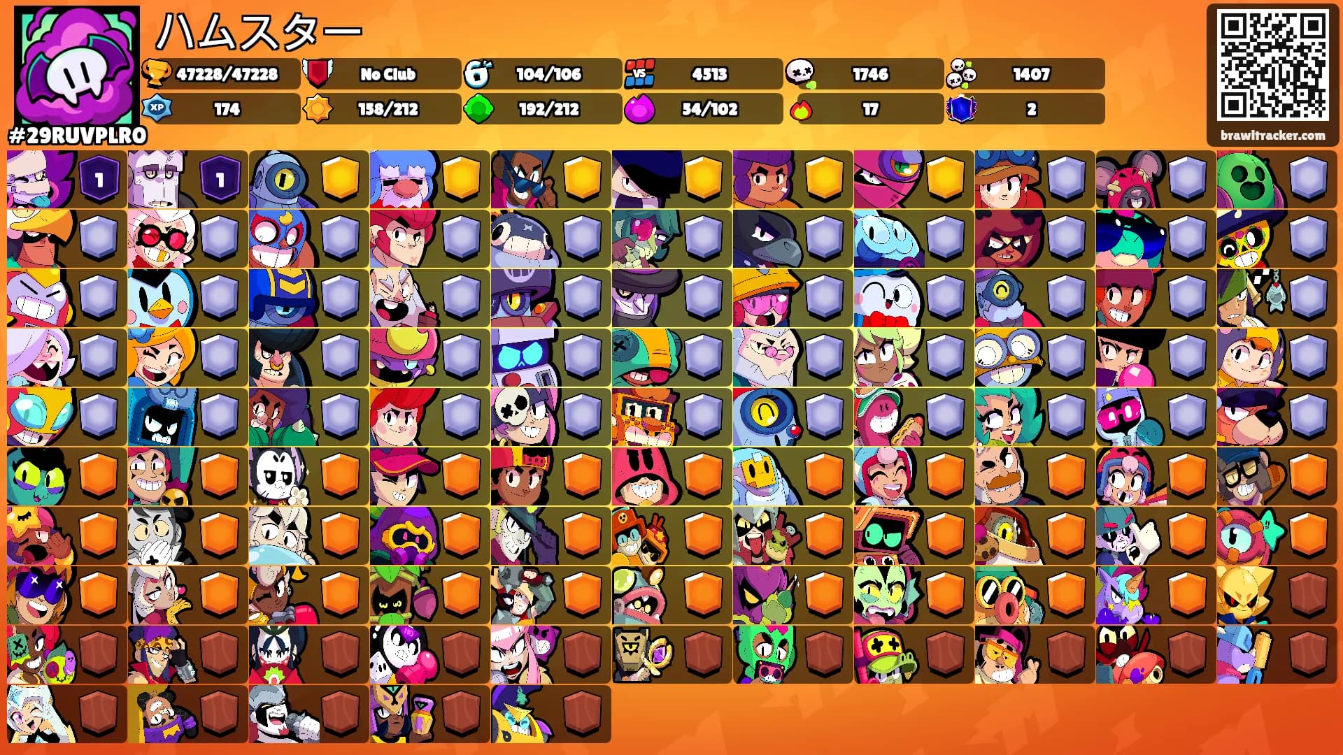 ハムスター's Ranks
