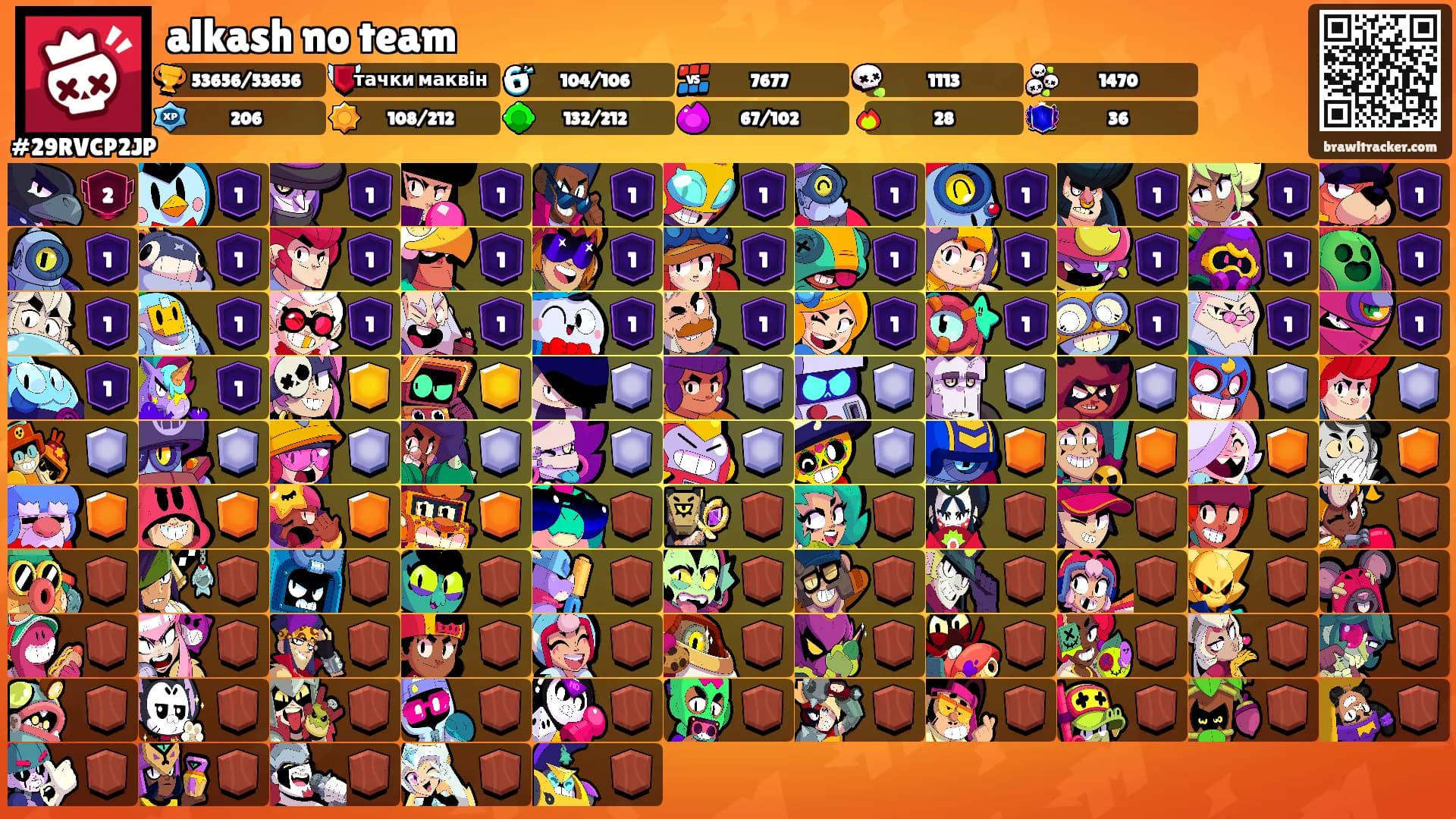 alkash no team's Ranks