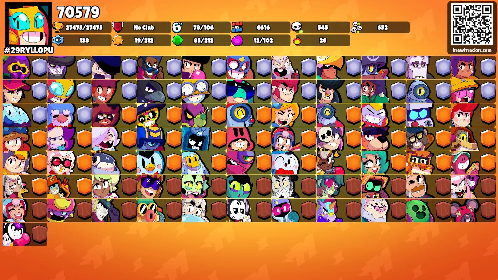 70579's Ranks
