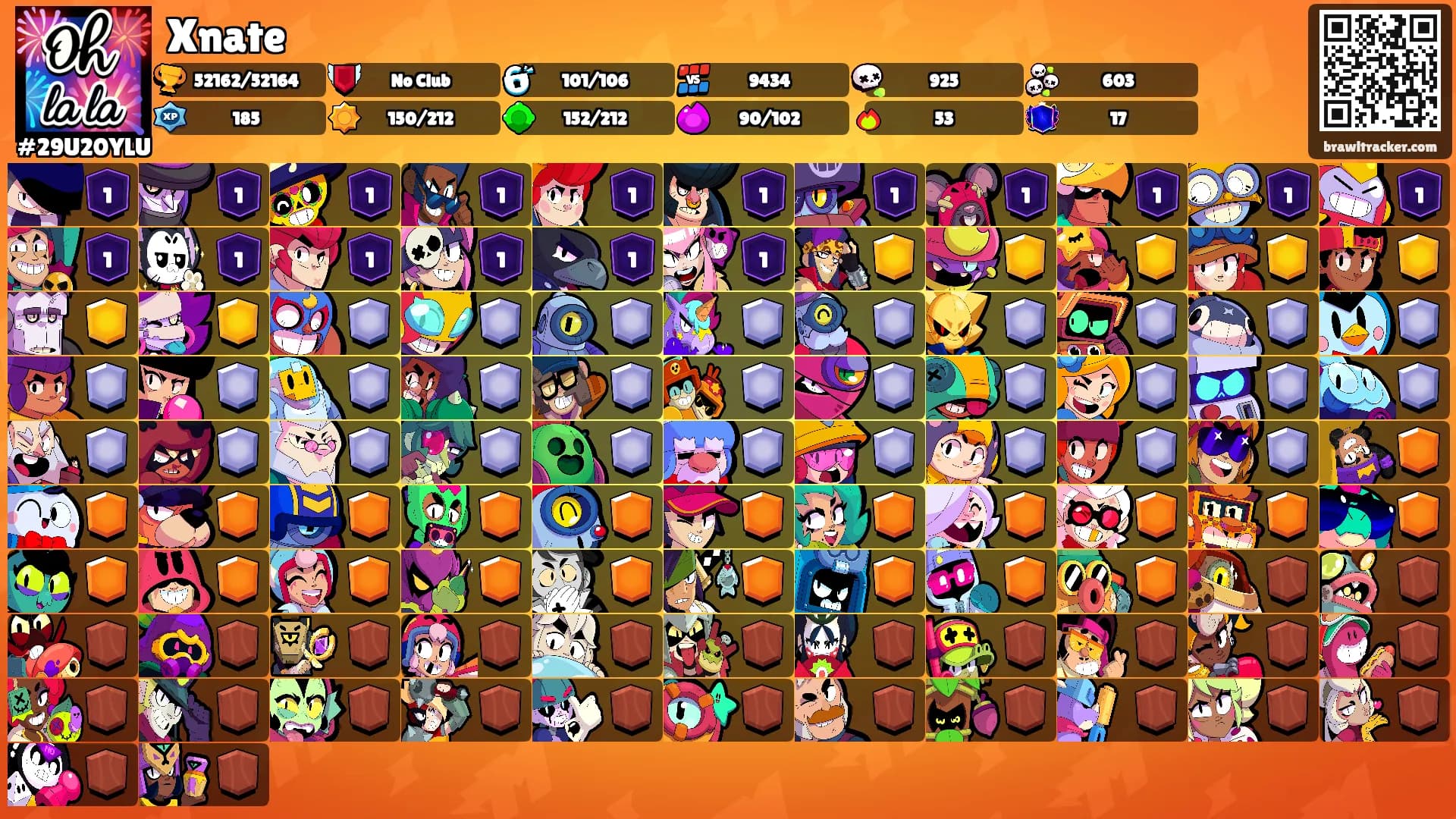 Xnate's Ranks