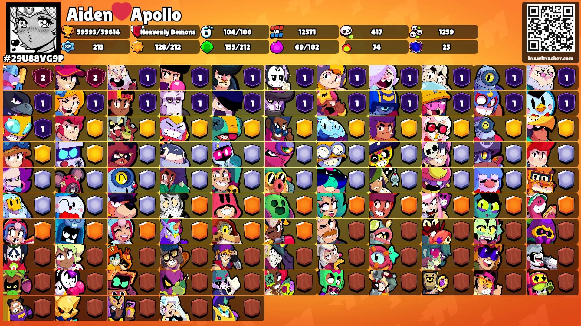 Aiden❤️Apollo's Ranks