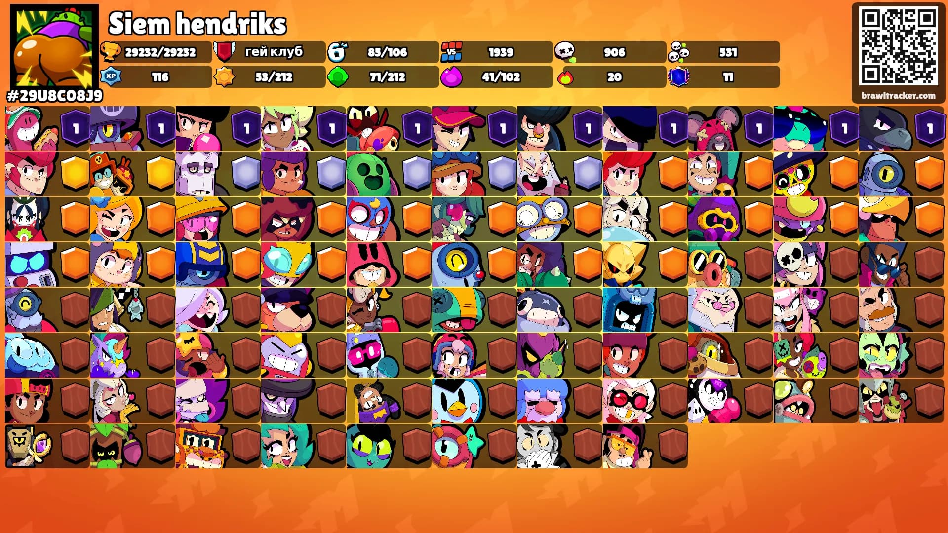 Siem hendriks's Ranks