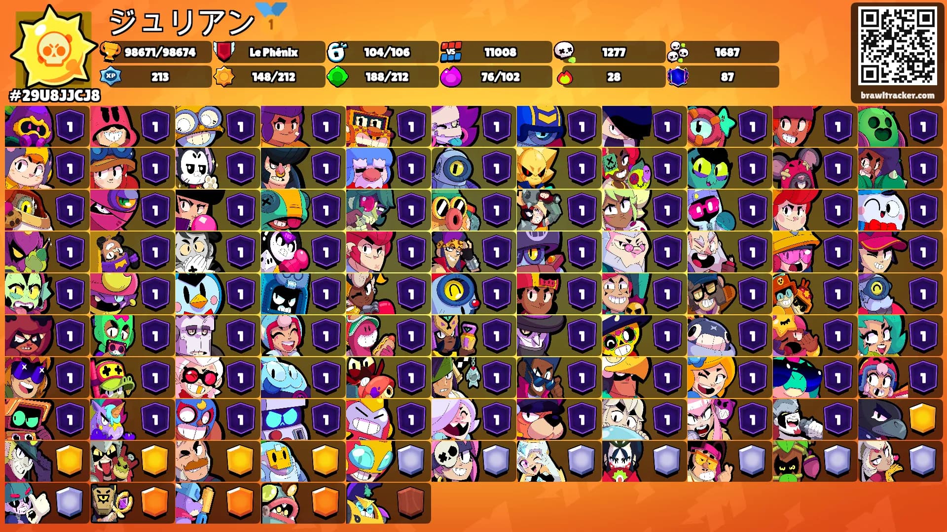 ジュリアン🥇's Ranks