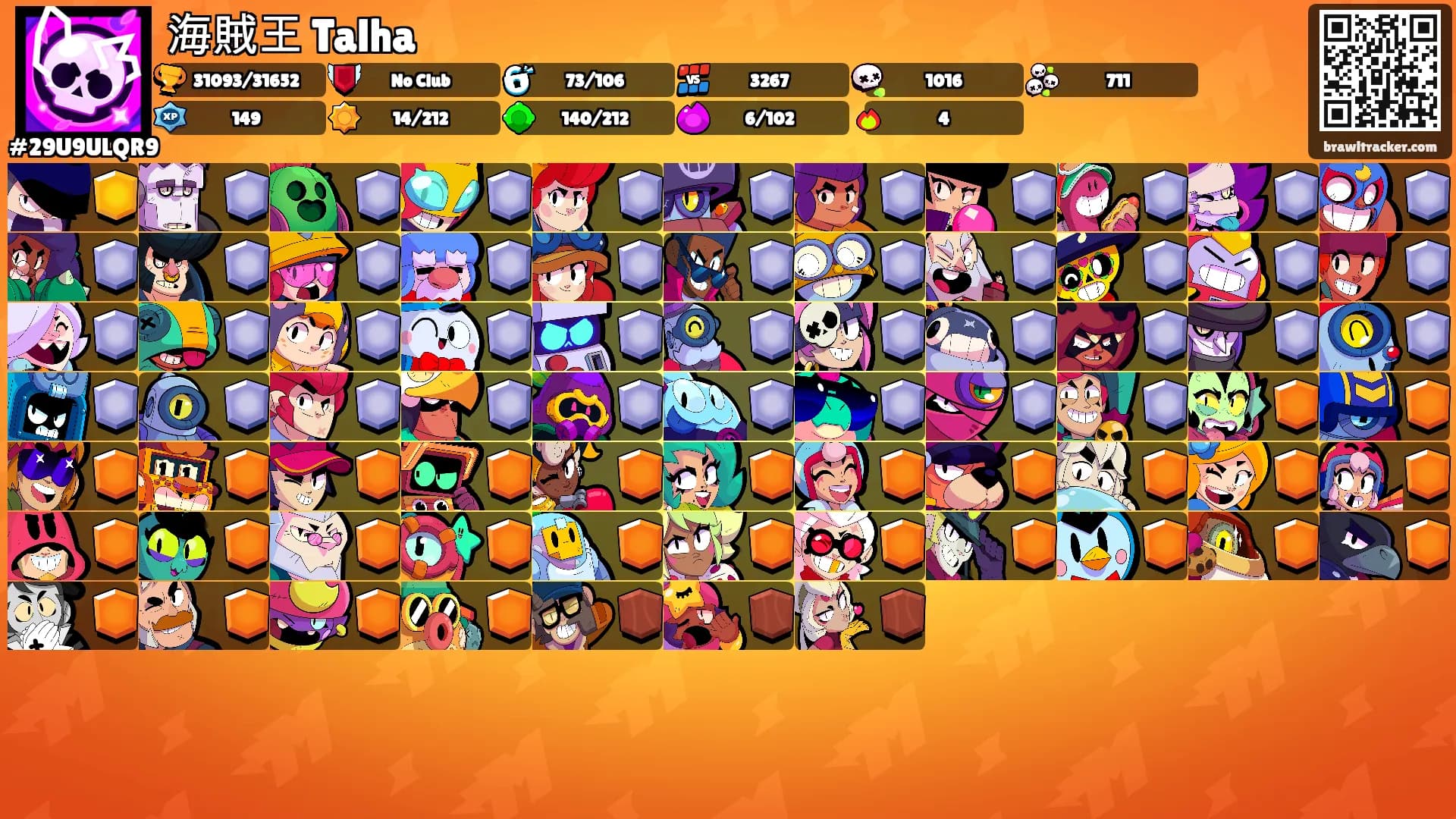 海賊王 Talha's Ranks