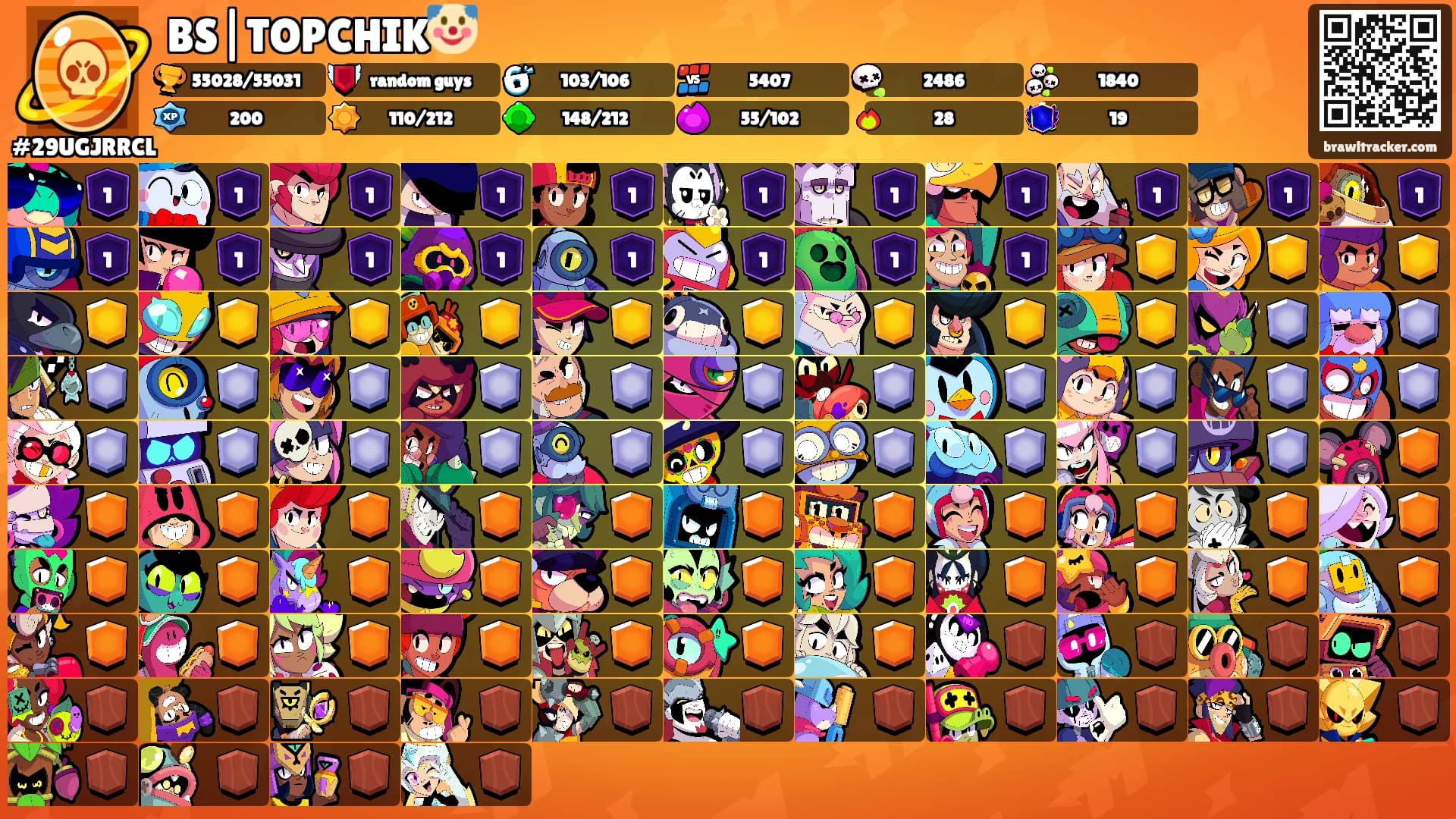 BS|TOPCHIK🤡's Ranks