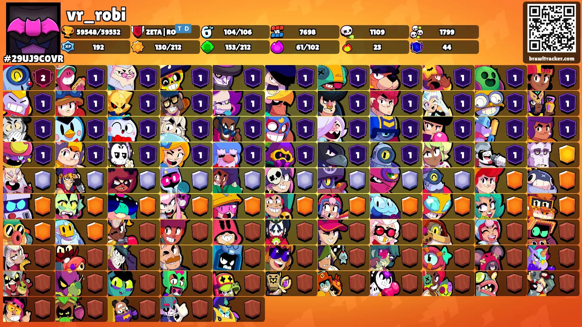 vr_robi's Ranks