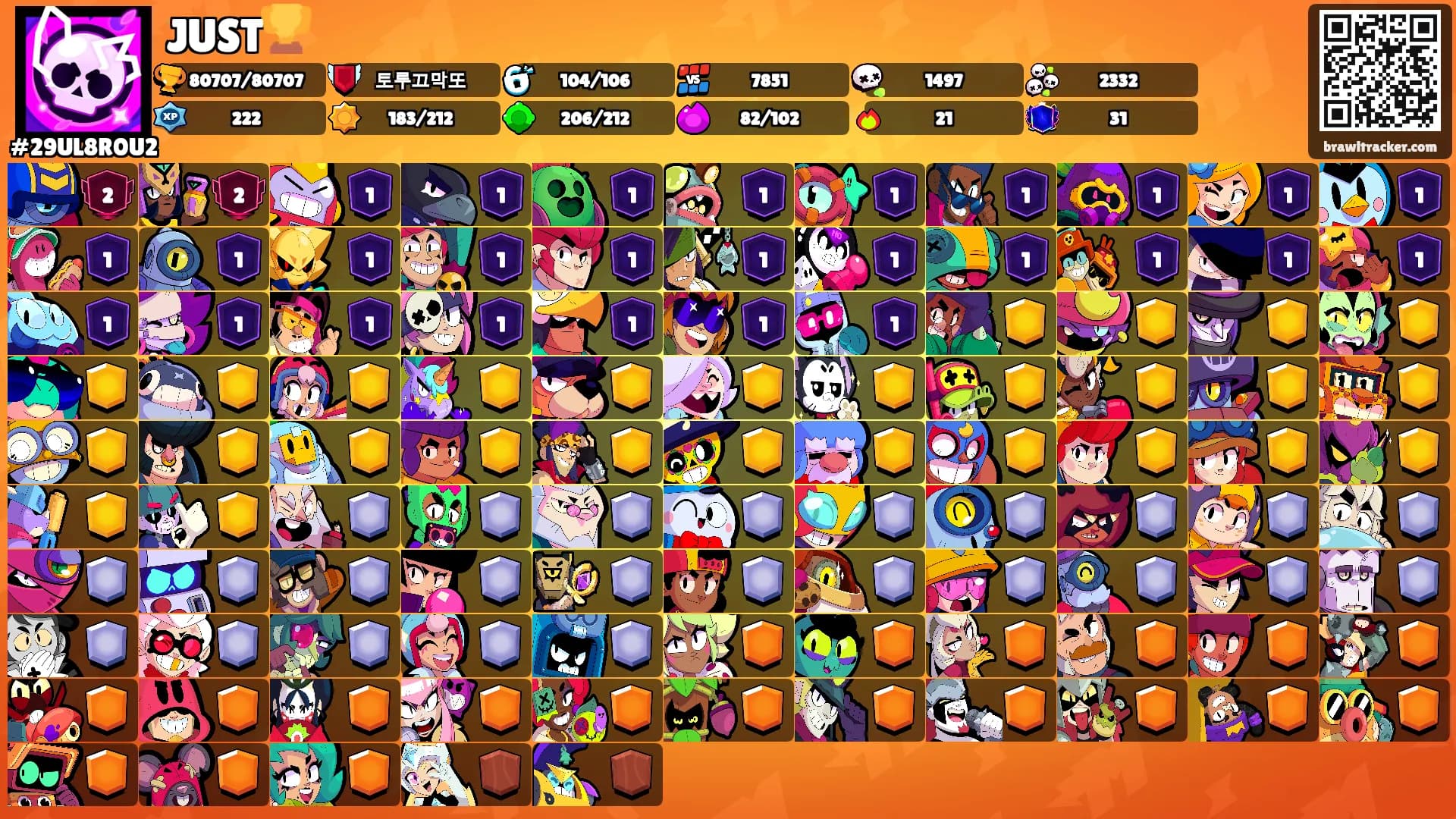JUST🏆's Ranks