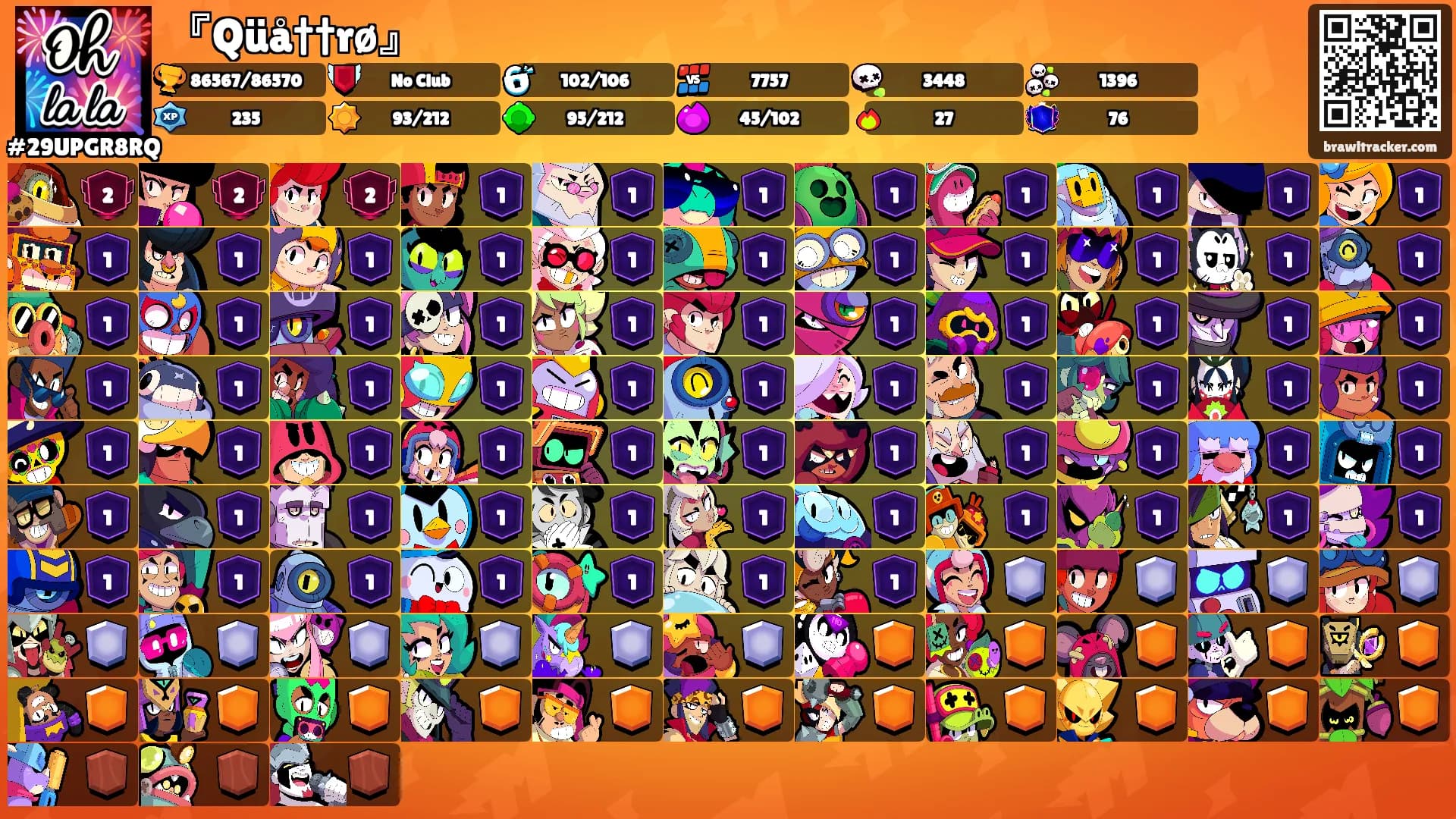 『Qüå††rø』's Ranks