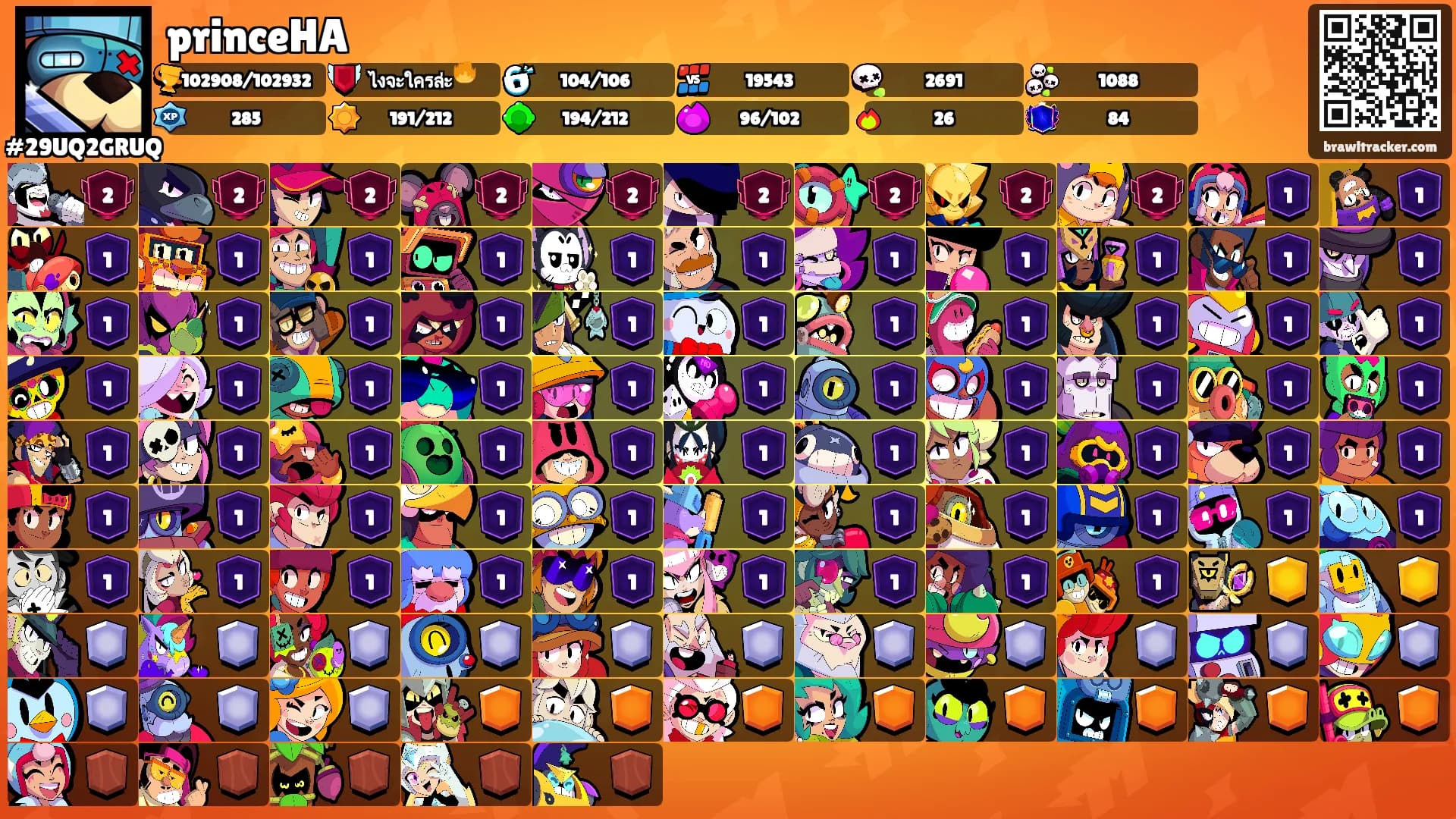 princeHA's Ranks