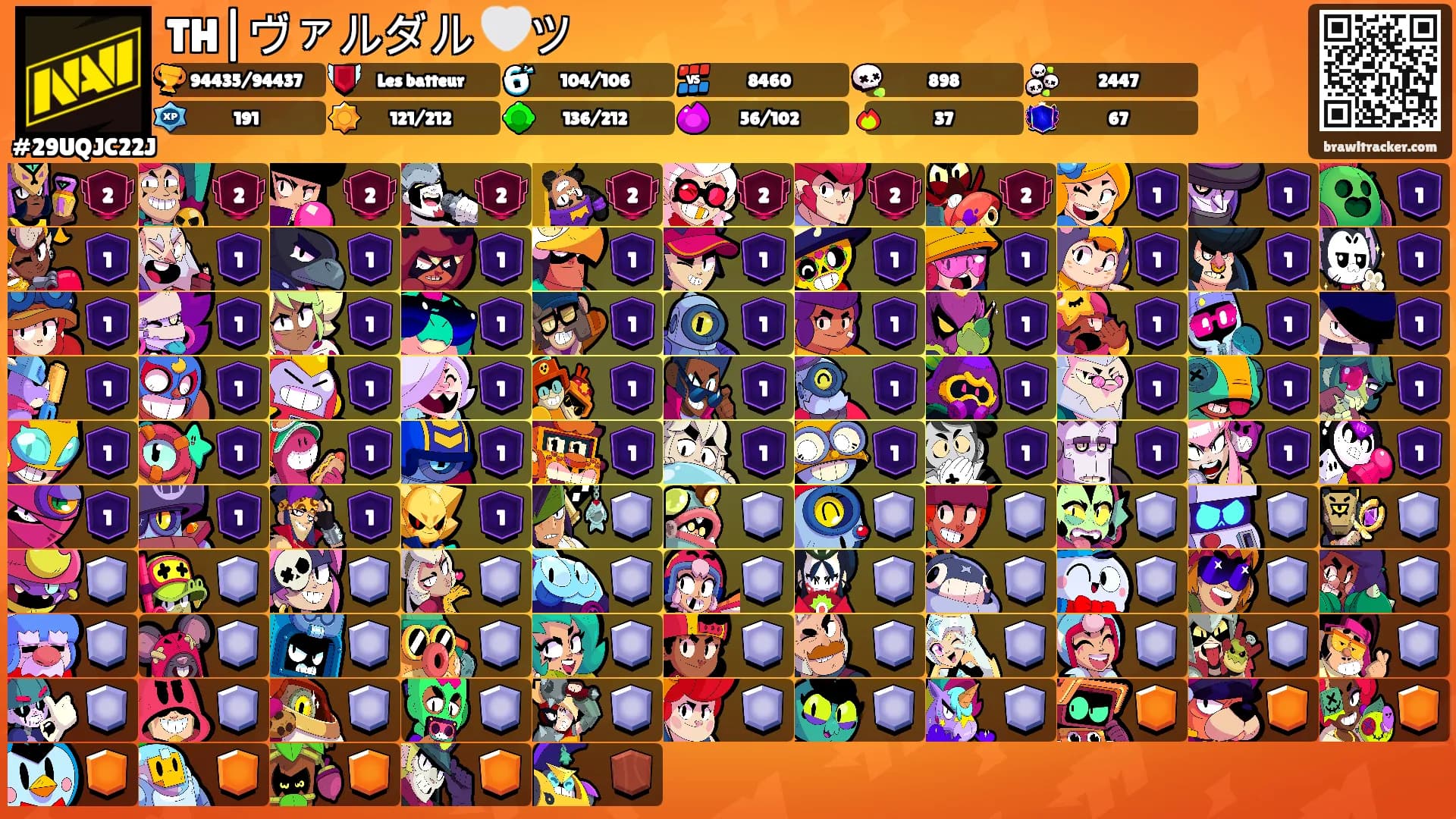 TH|ヴァルダル 🤍ツ's Ranks