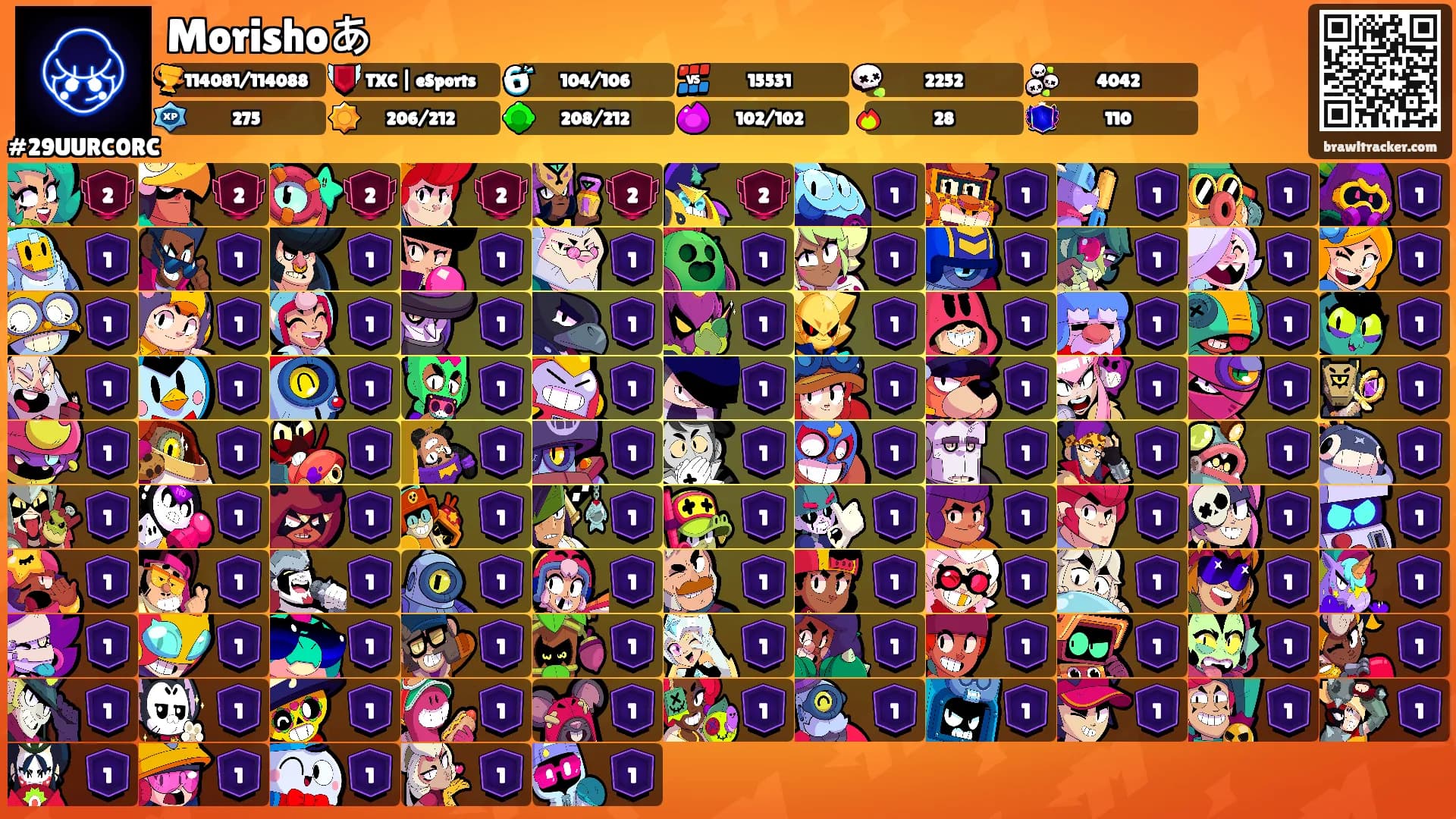 Morishoあ's Ranks
