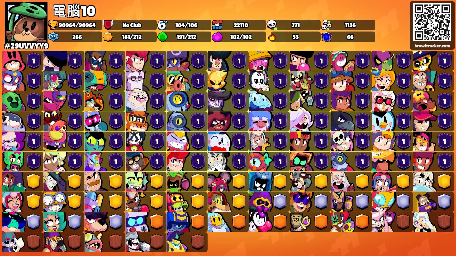 電腦10's Ranks