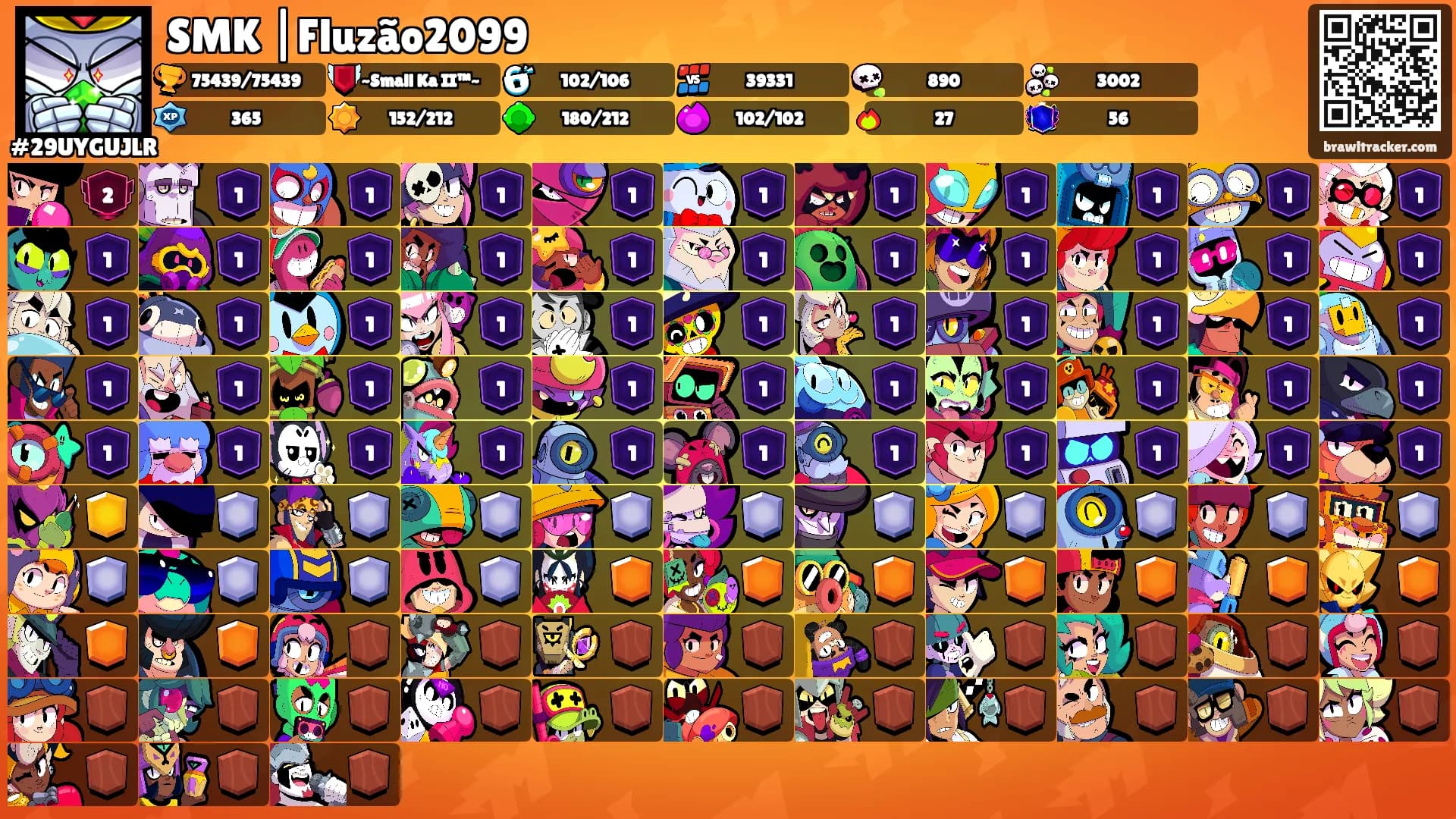 SMK |Fluzão2099's Ranks