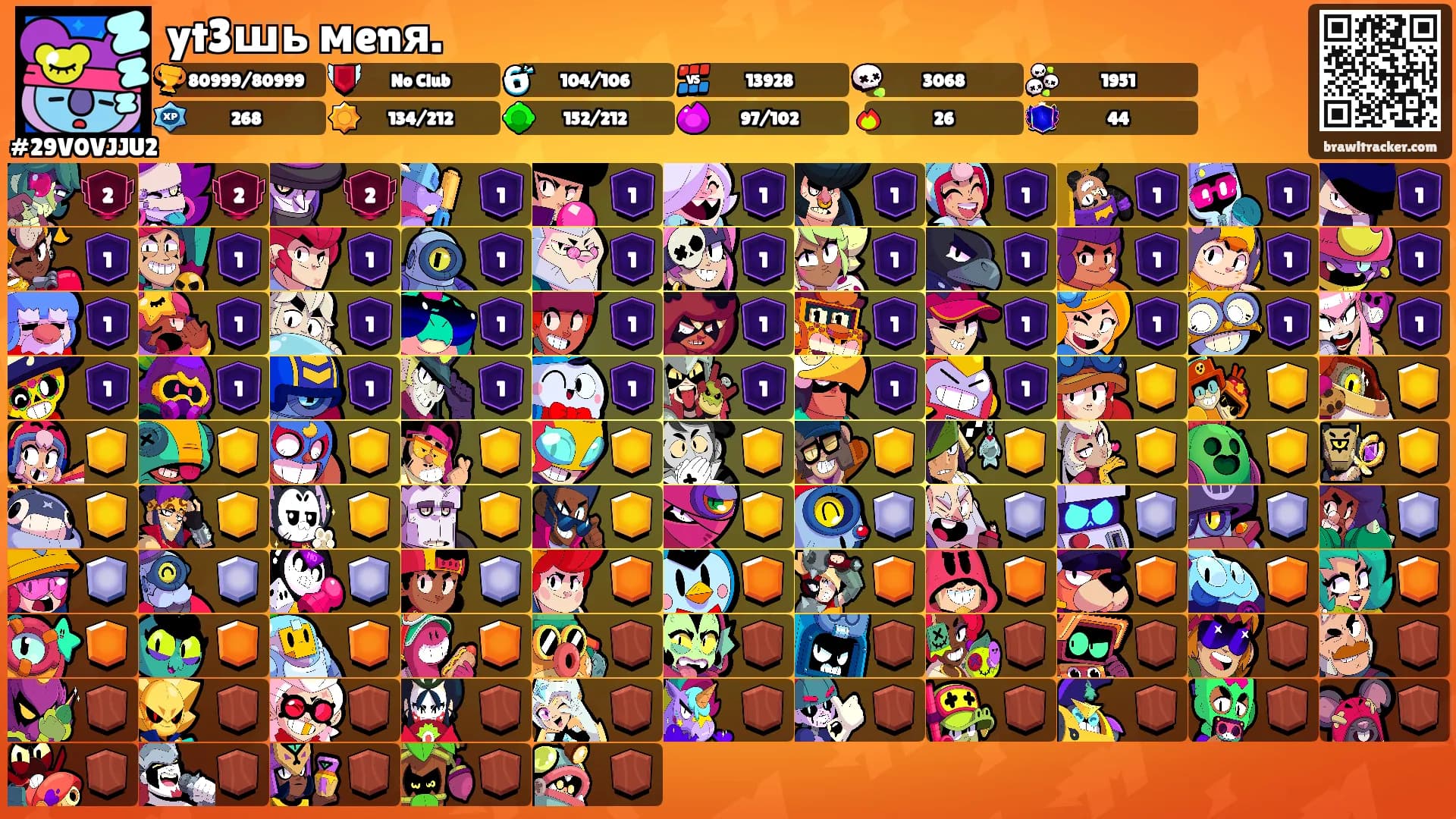 yt3шь мenя.'s Ranks