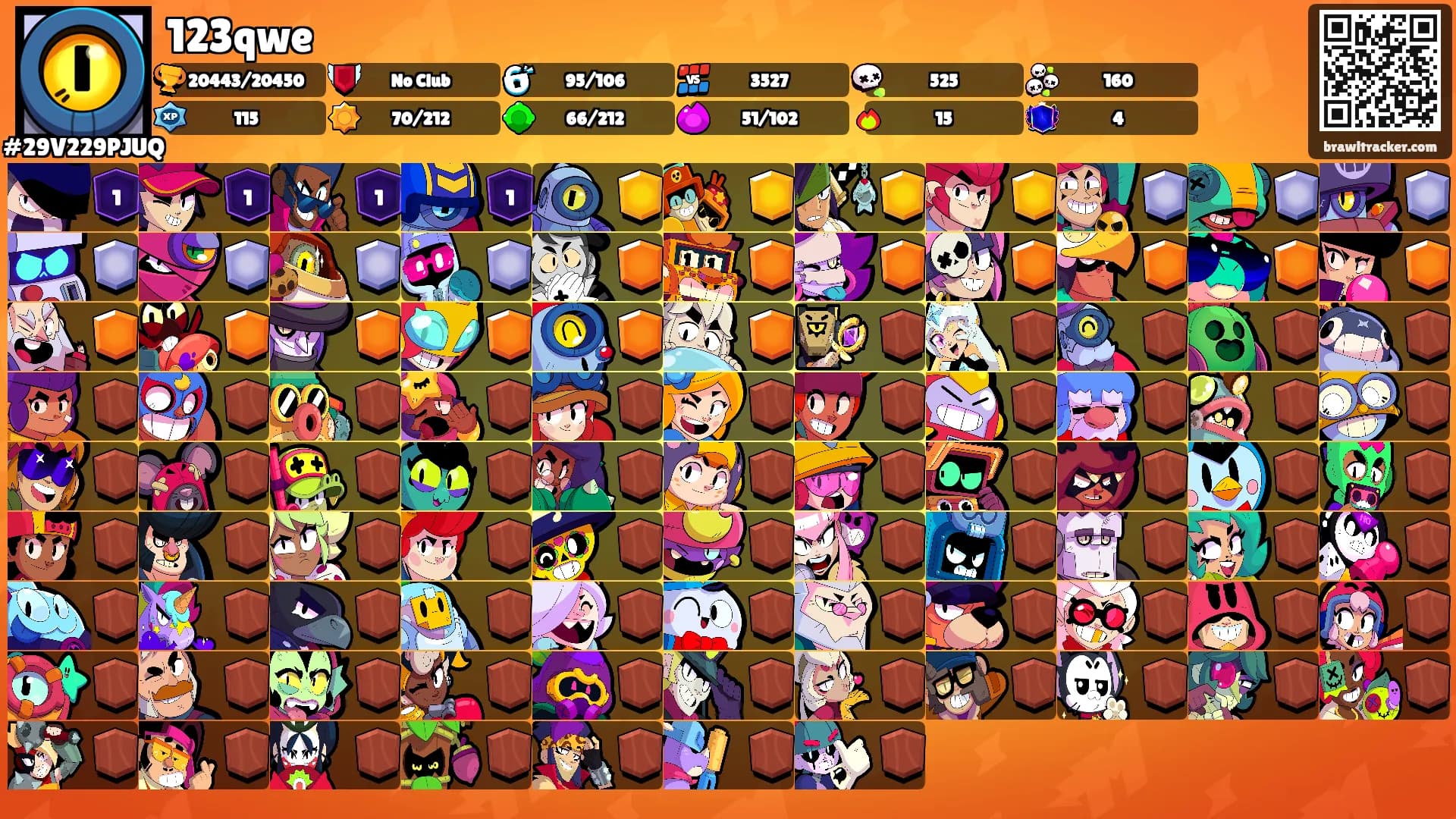 123qwe's Ranks