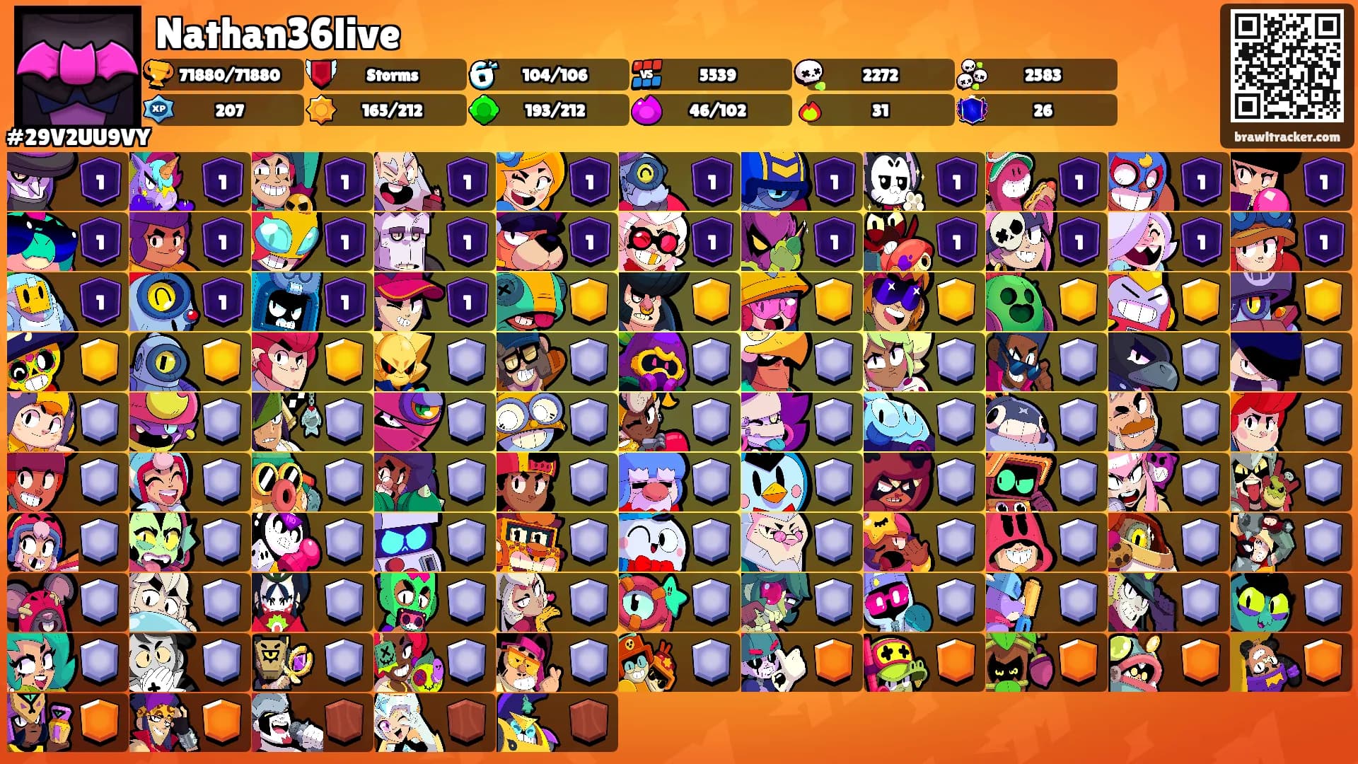 Nathan36live's Ranks
