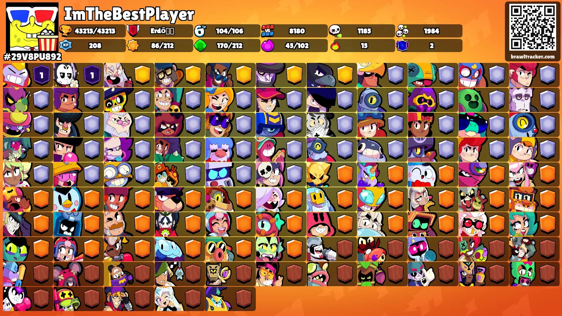 ImTheBestPlayer's Ranks