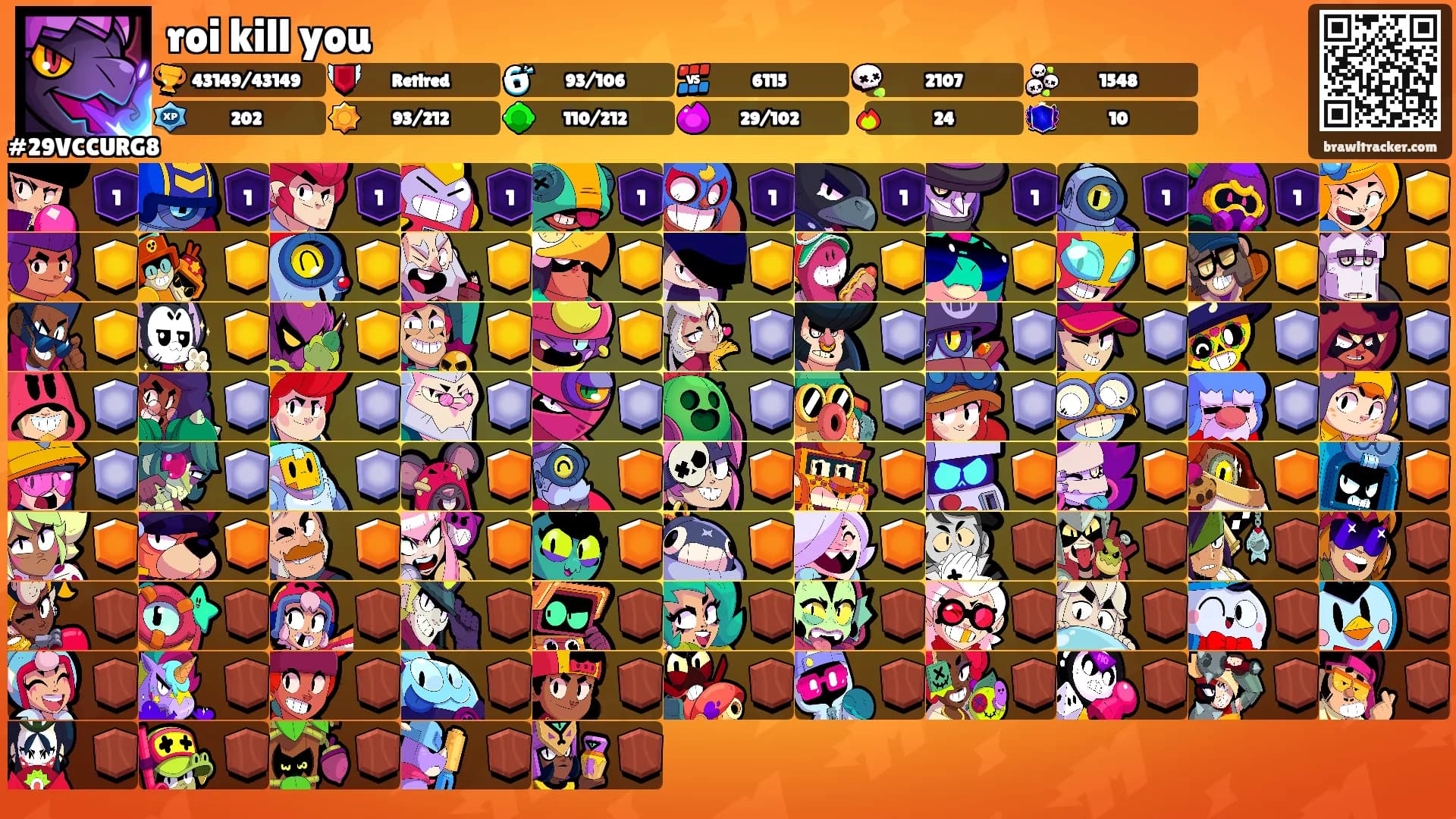 roi kill you's Ranks