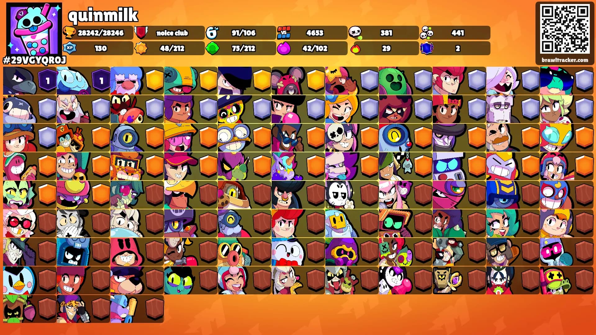 quinmilk's Ranks
