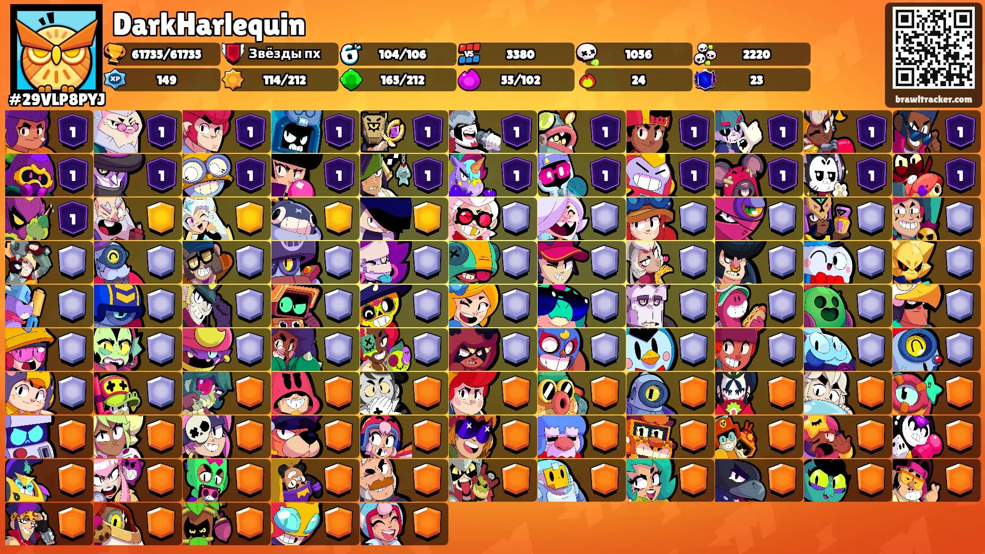 DarkHarlequin's Ranks