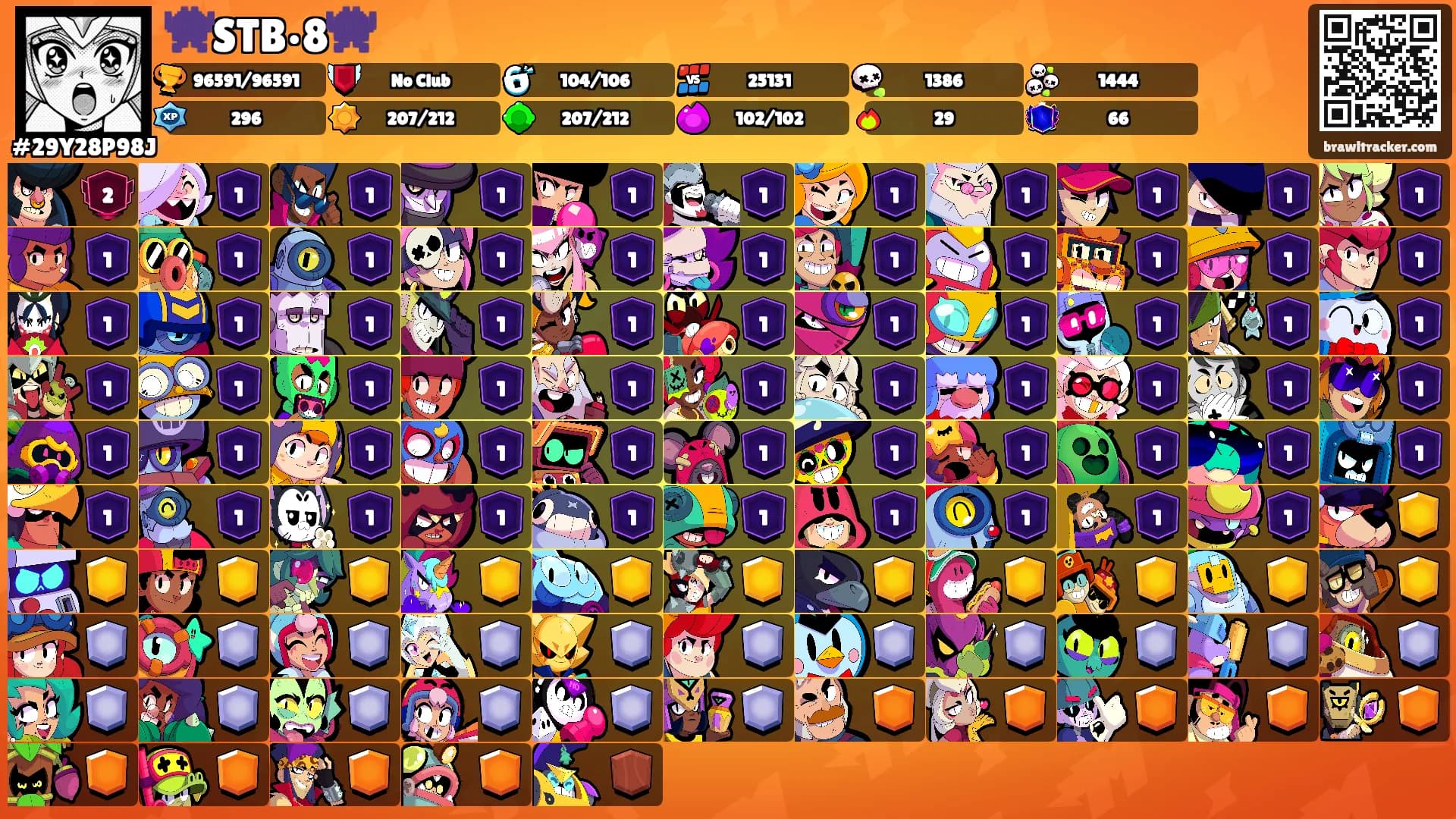 👾STB•8👾's Ranks