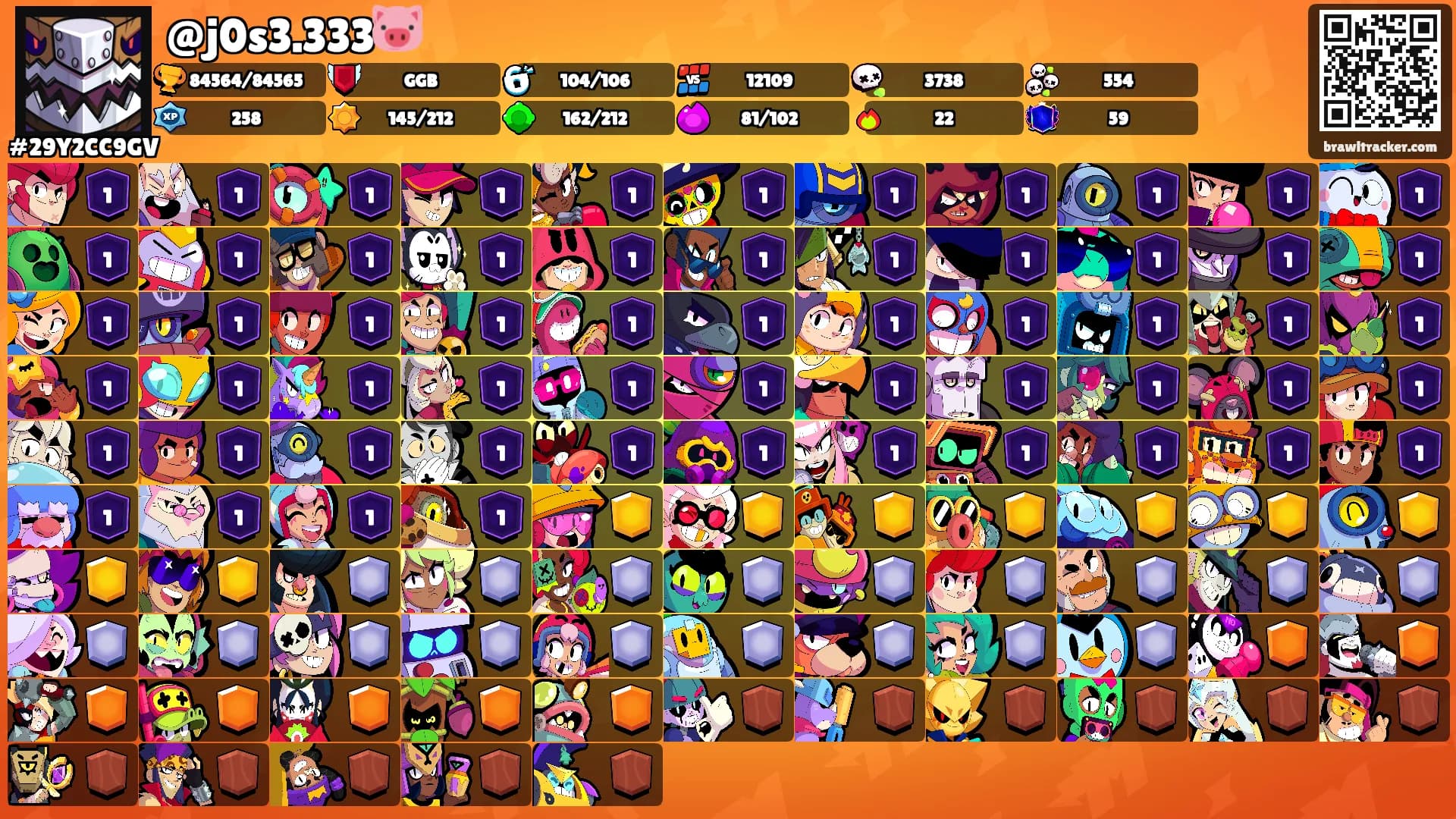 @j0s3.333🐷's Ranks