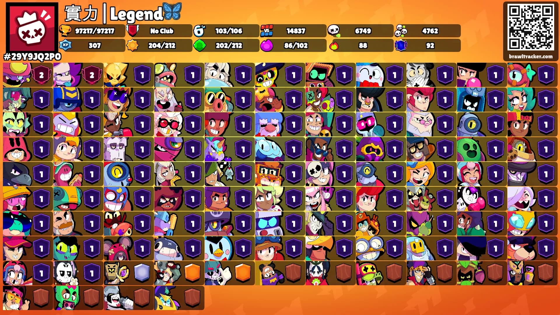 實力|Legend🦋's Ranks