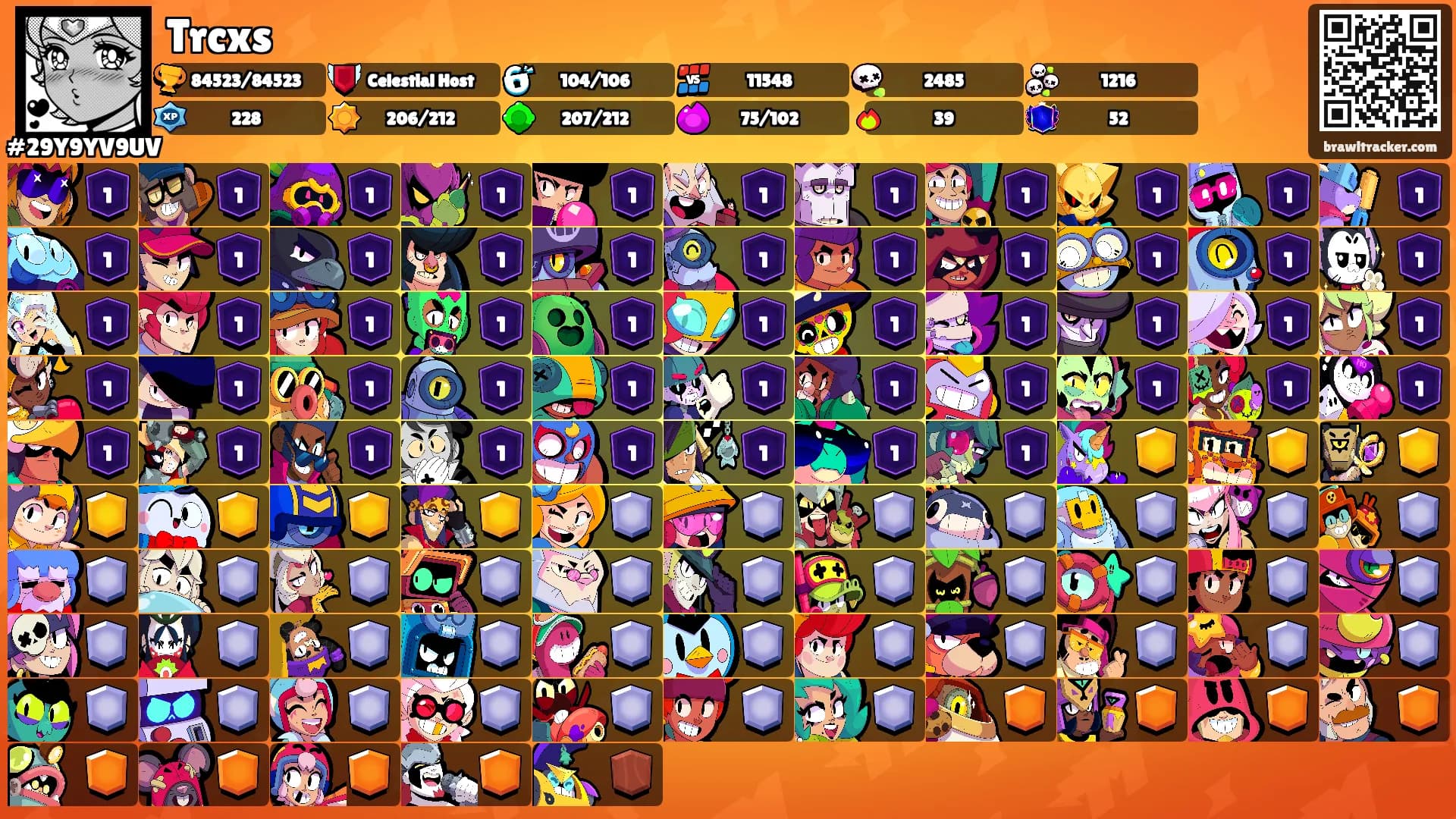 Trcxs's Ranks