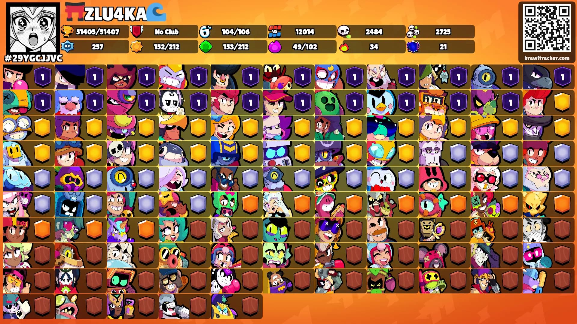 ⛩️ZLU4KA🌊's Ranks