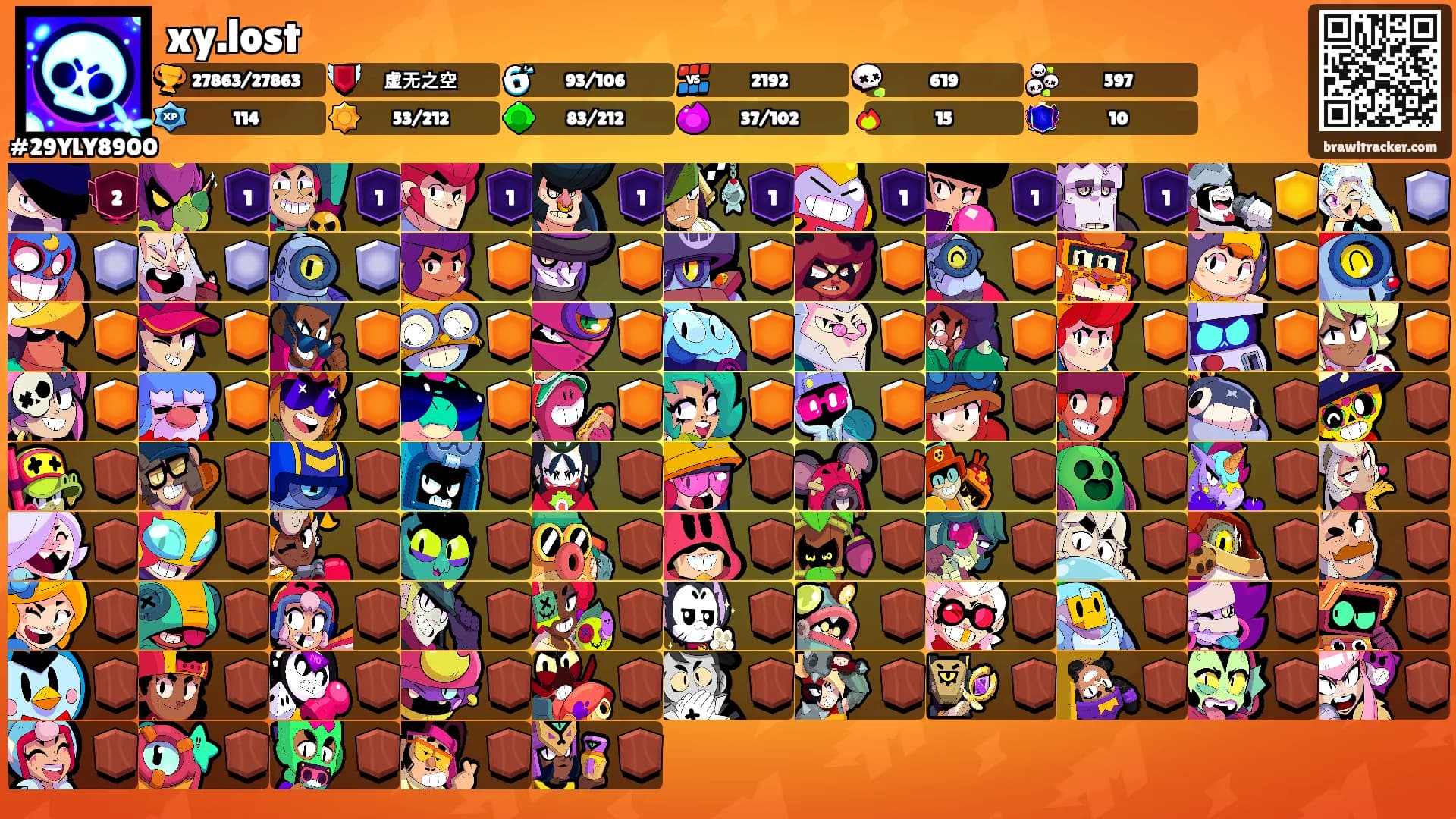 xy.lost's Ranks