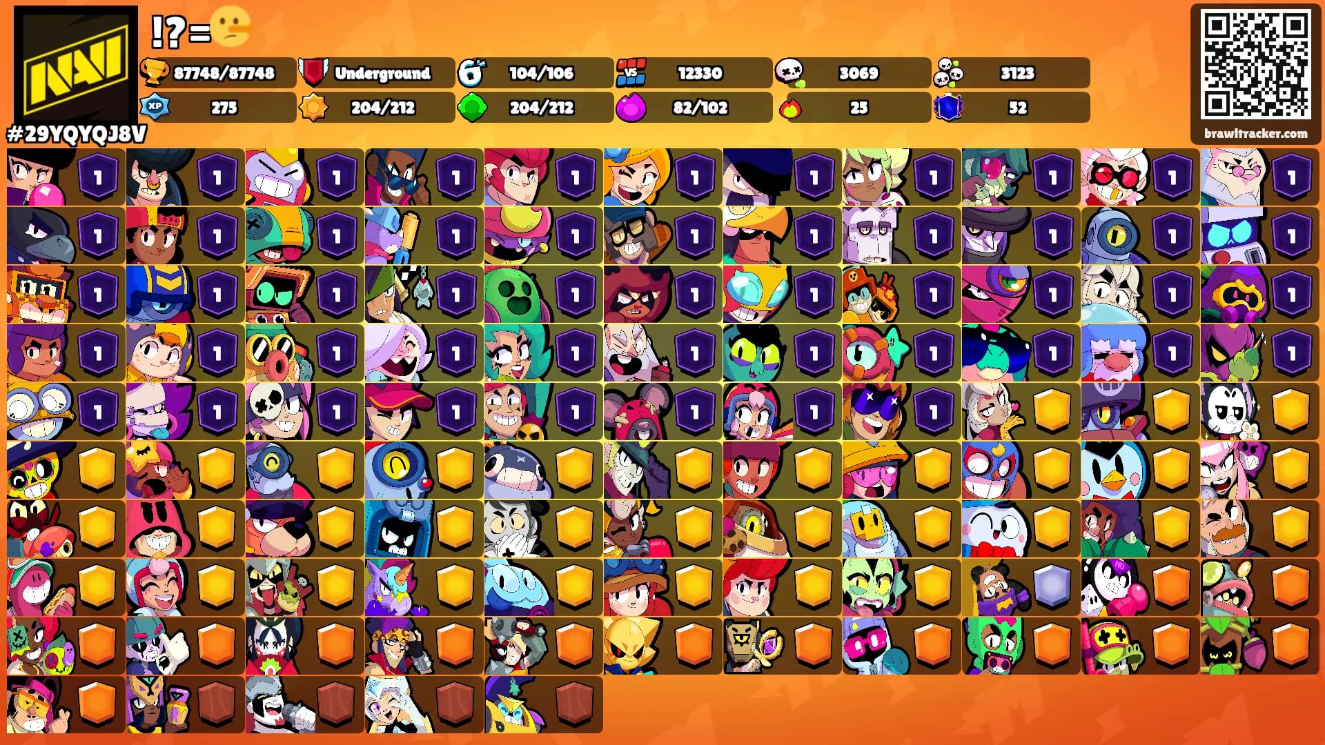!?=🤥's Ranks