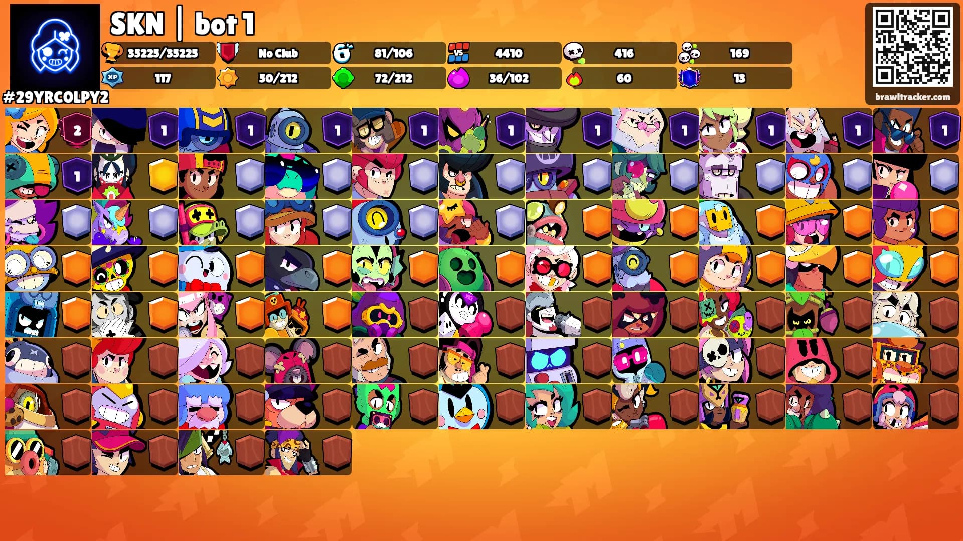 SKN | bot 1's Ranks