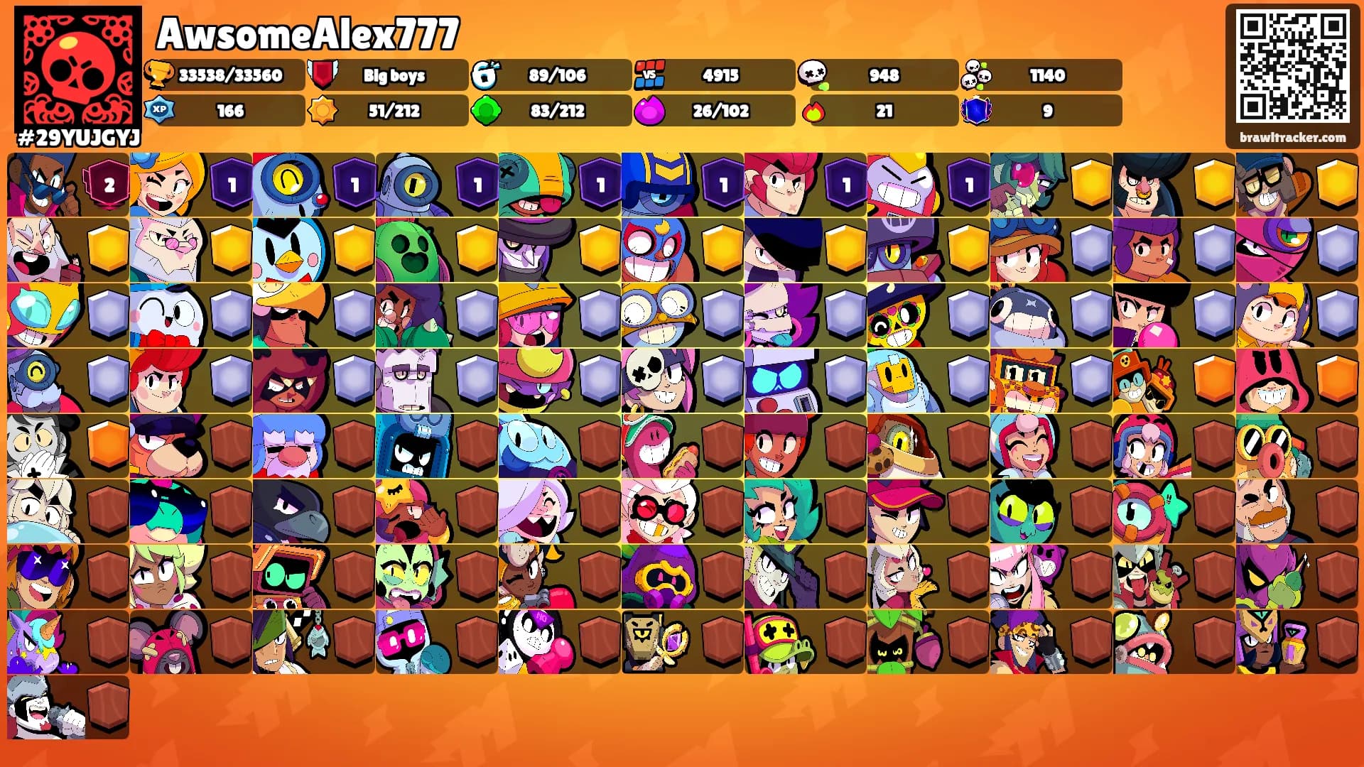 AwsomeAlex777's Ranks