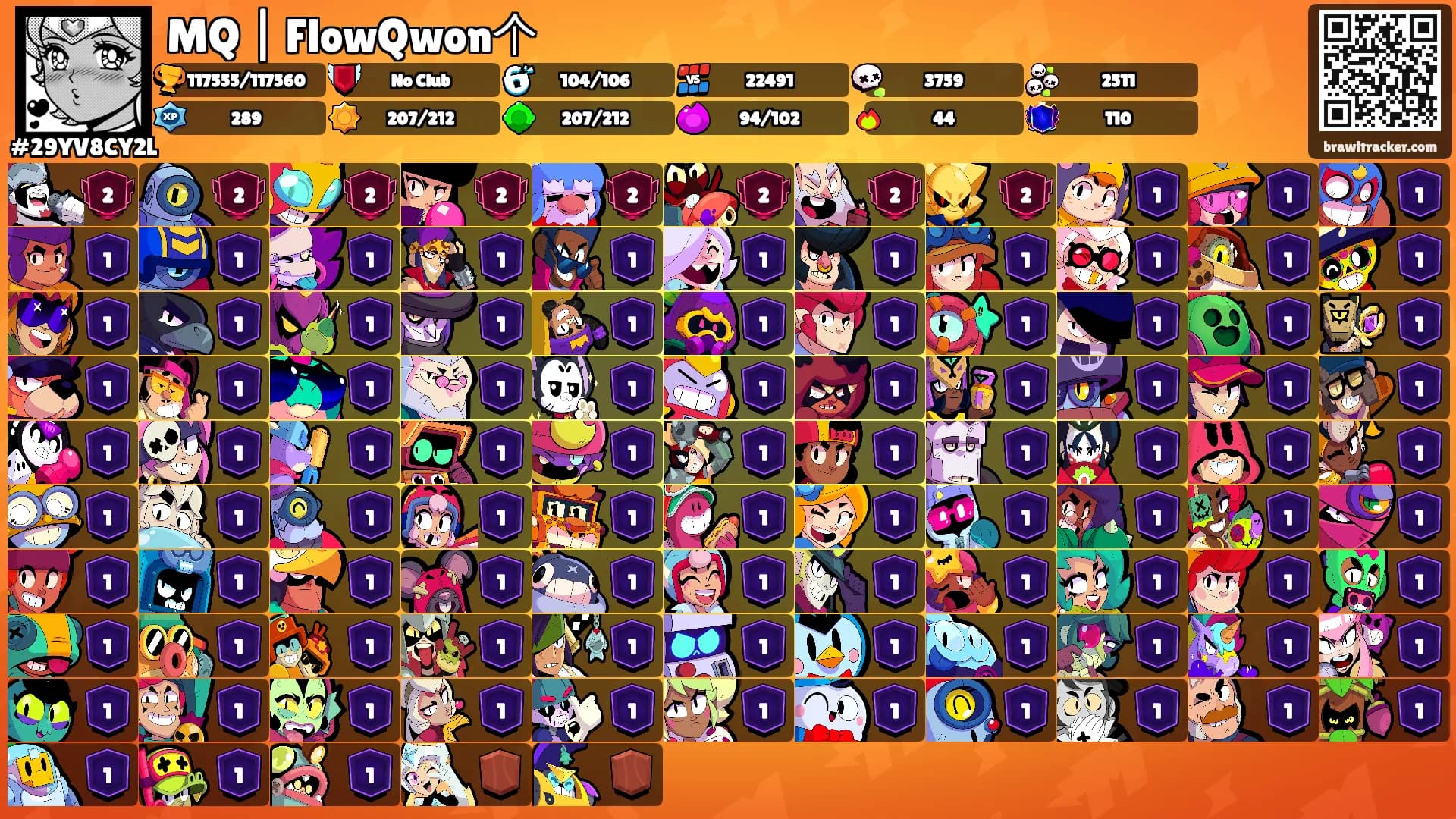 MQ | FlowQwon个's Ranks