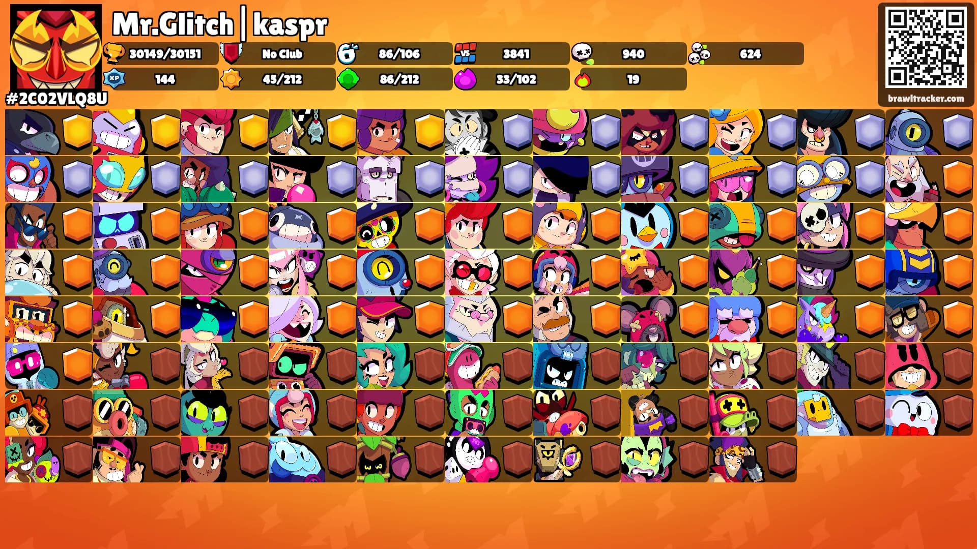 Mr.Glitch|kaspr's Ranks