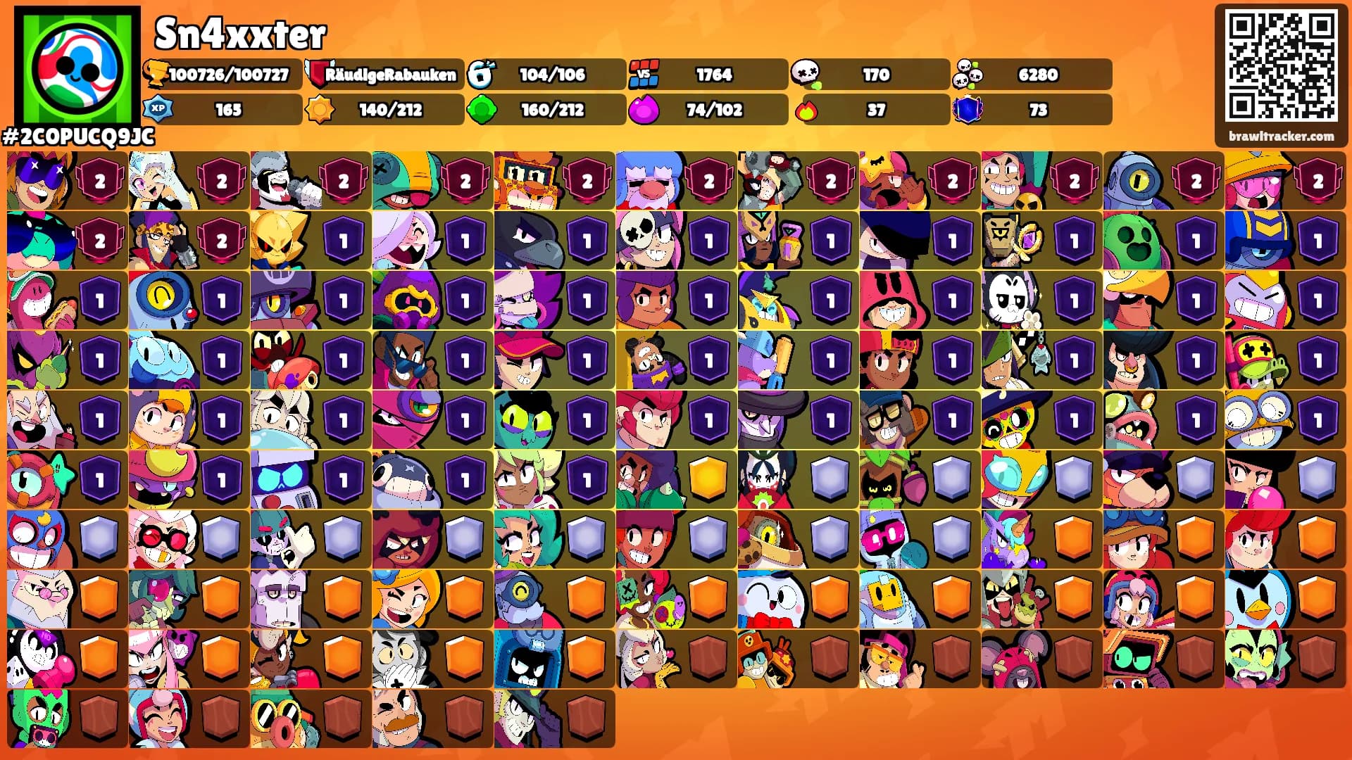 Sn4xxter's Ranks