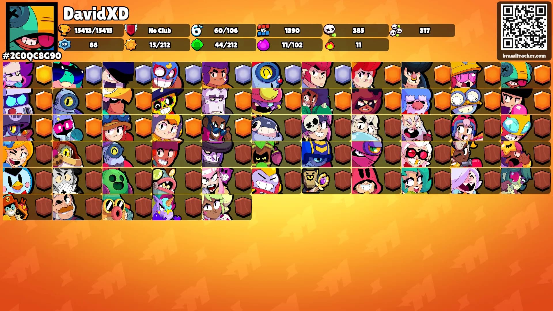 DavidXD's Ranks