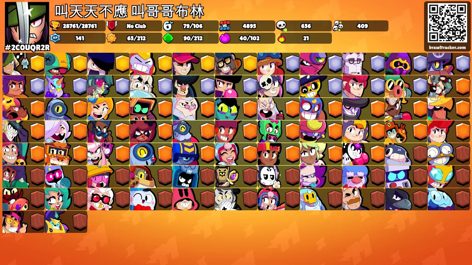 叫天天不應 叫哥哥布林's Ranks