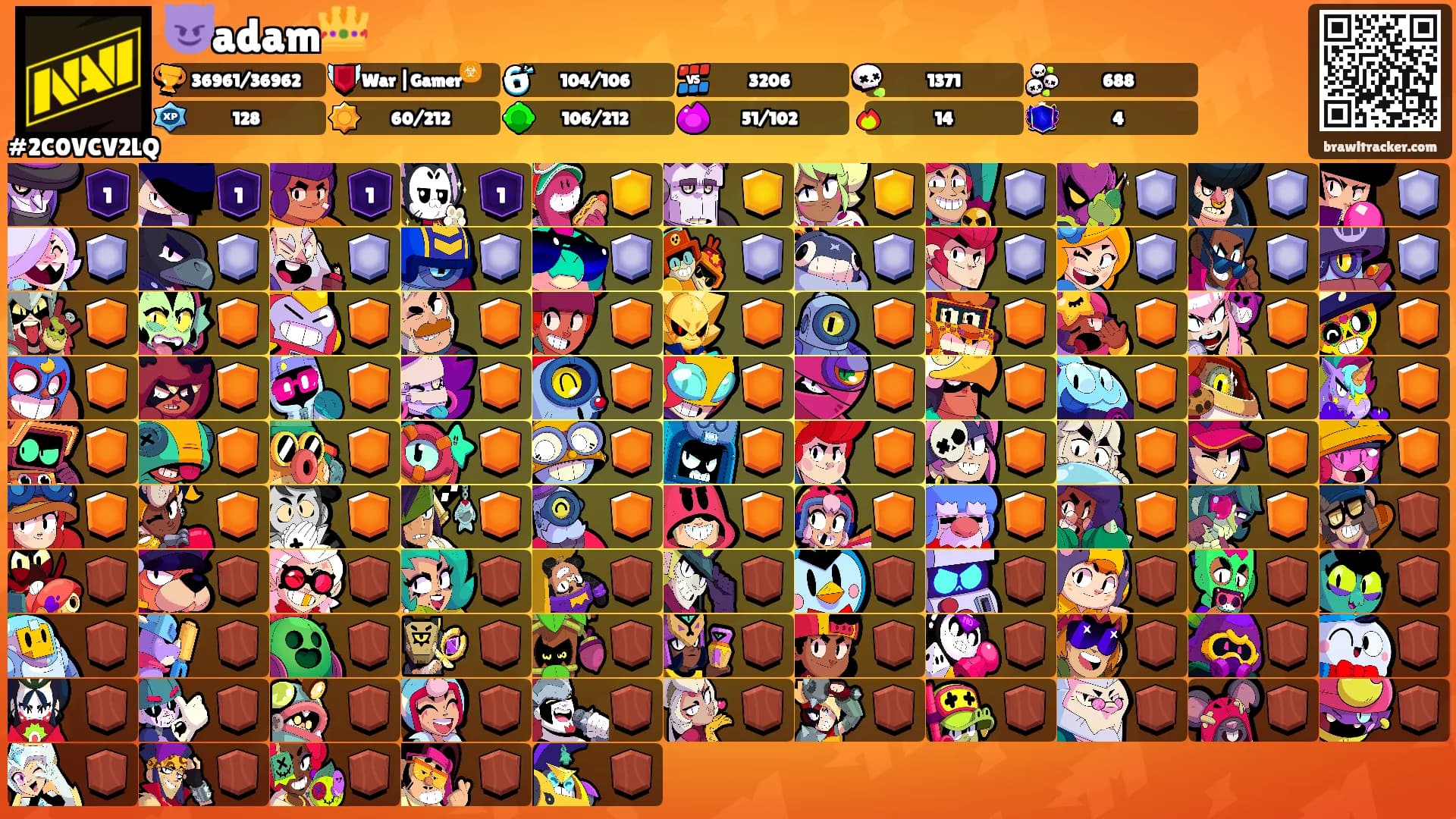😈adam👑's Ranks