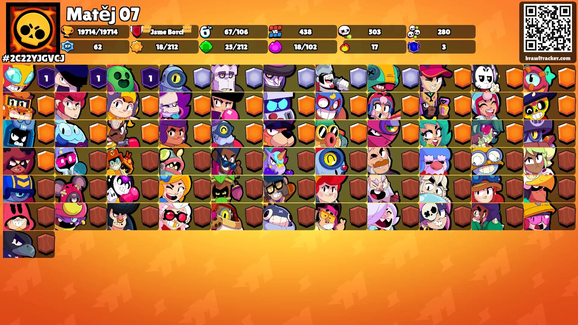 Matěj 07's Ranks